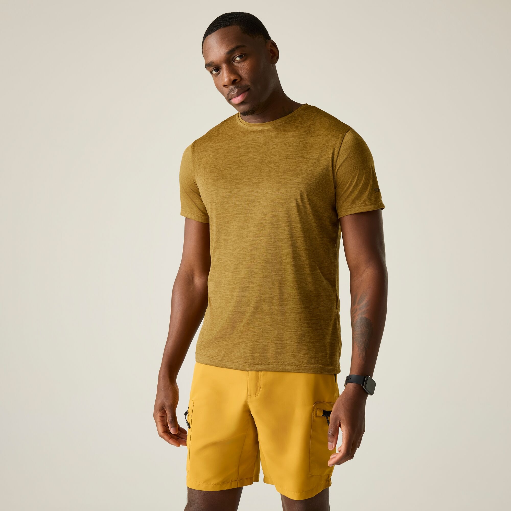 Regatta Regatta Koszulka męska Fingal Edition Brązowy