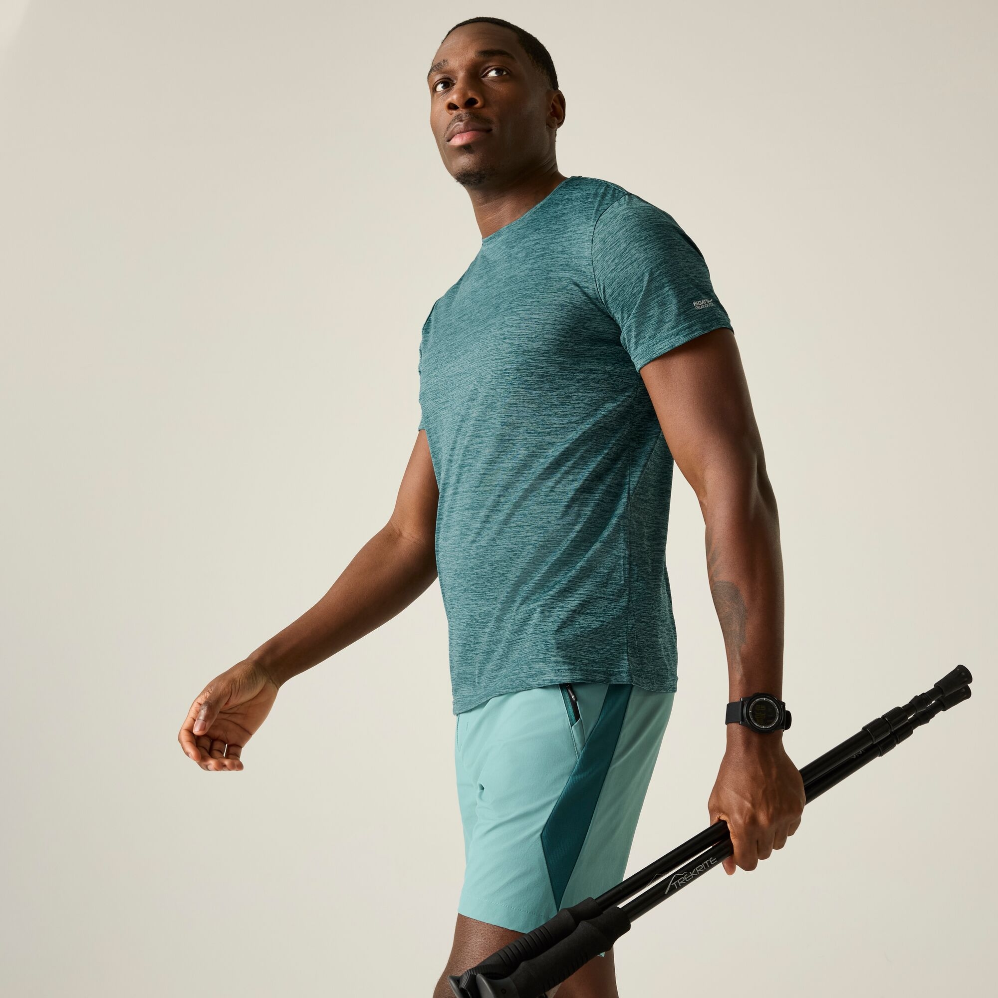 Regatta Mens Fingal Edition T-Shirt - Green - Image 3