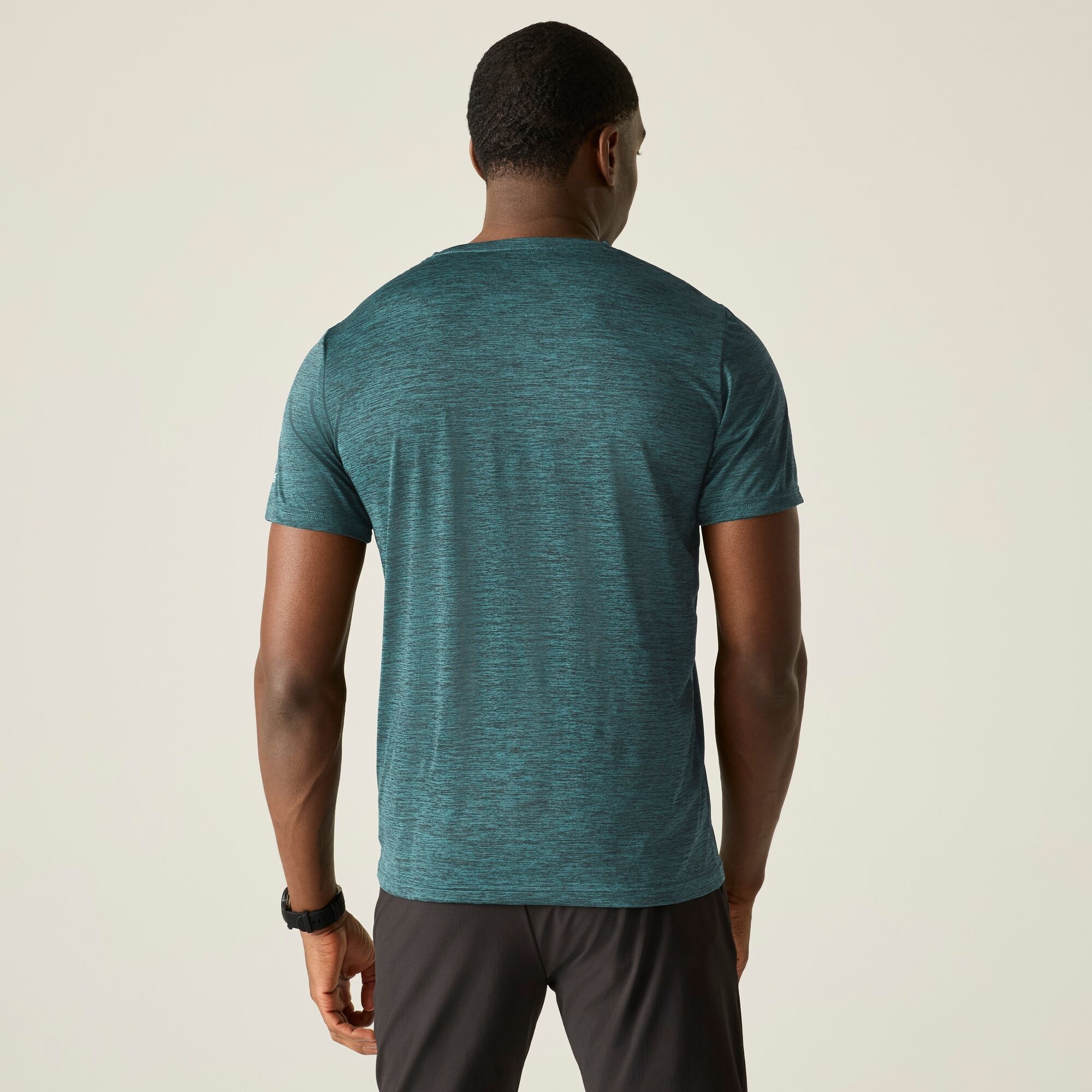 Regatta Men's Fingal Edition Marl T-Shirt - Green Extra Large - Image 1