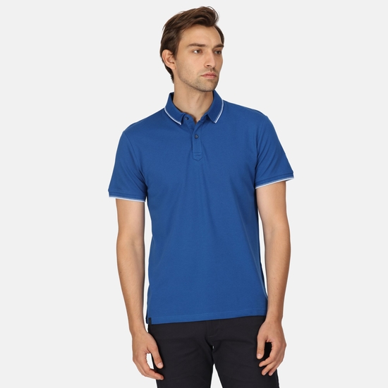 Tadeo Polo-Shirt für Herren Blau