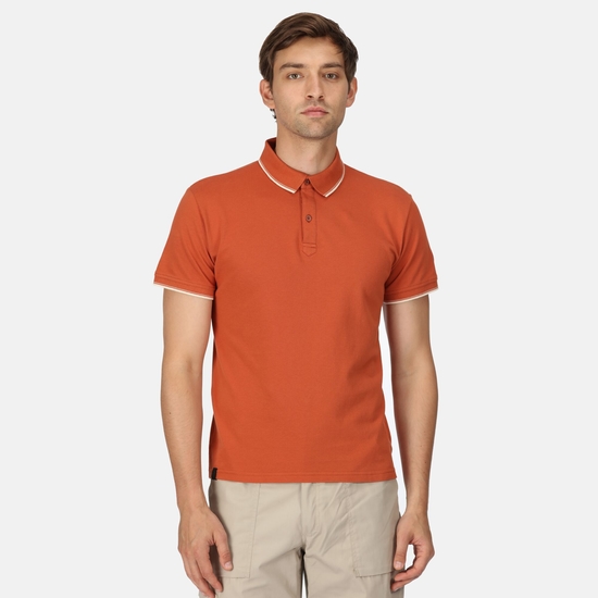 Tadeo Homme Polo Rouge