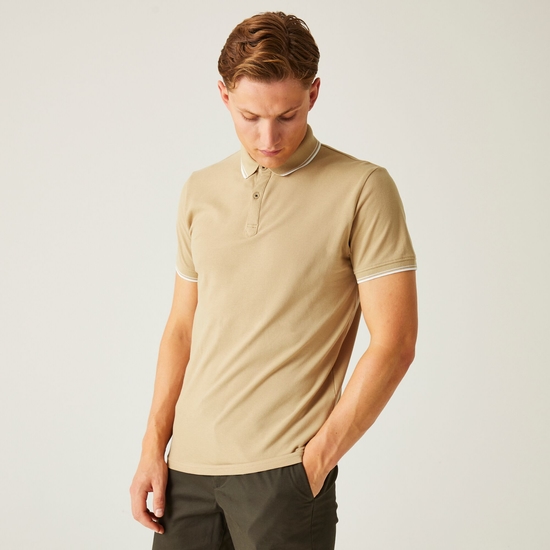 Tadeo Homme Polo Beige