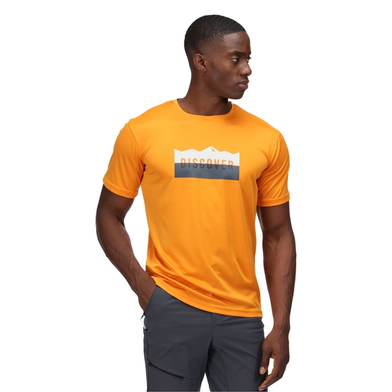 Men's Fingal VI T-Shirt Flame Orange