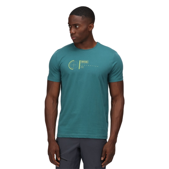 Breezed T-Shirt für Herren Grün