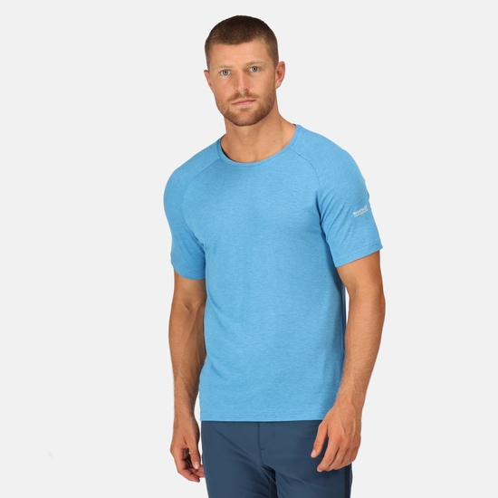 Men's Ambulo Active T-Shirt Indigo Blue 