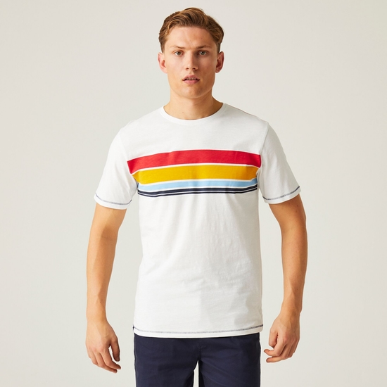 Rayonner Homme T-shirt Blanc