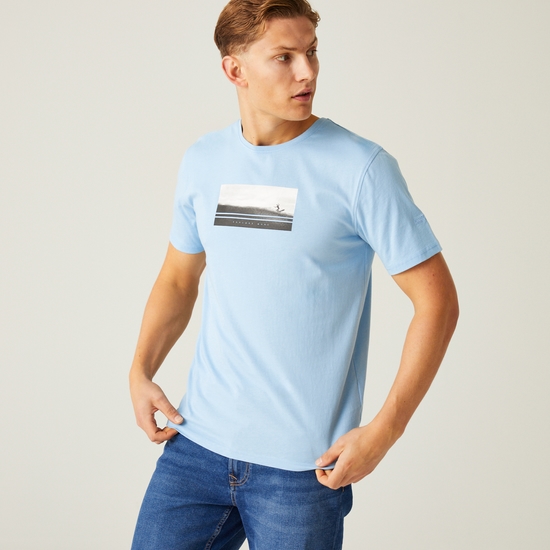 Men's Cline VIII T-Shirt Powder Blue