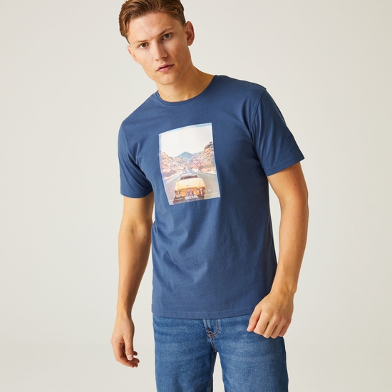 Men's Cline VIII T-Shirt Dark Denim