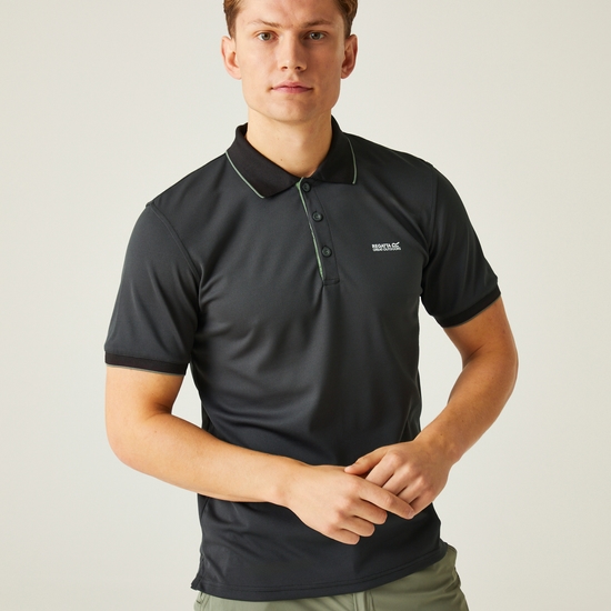 Oakmont Homme Polo Gris