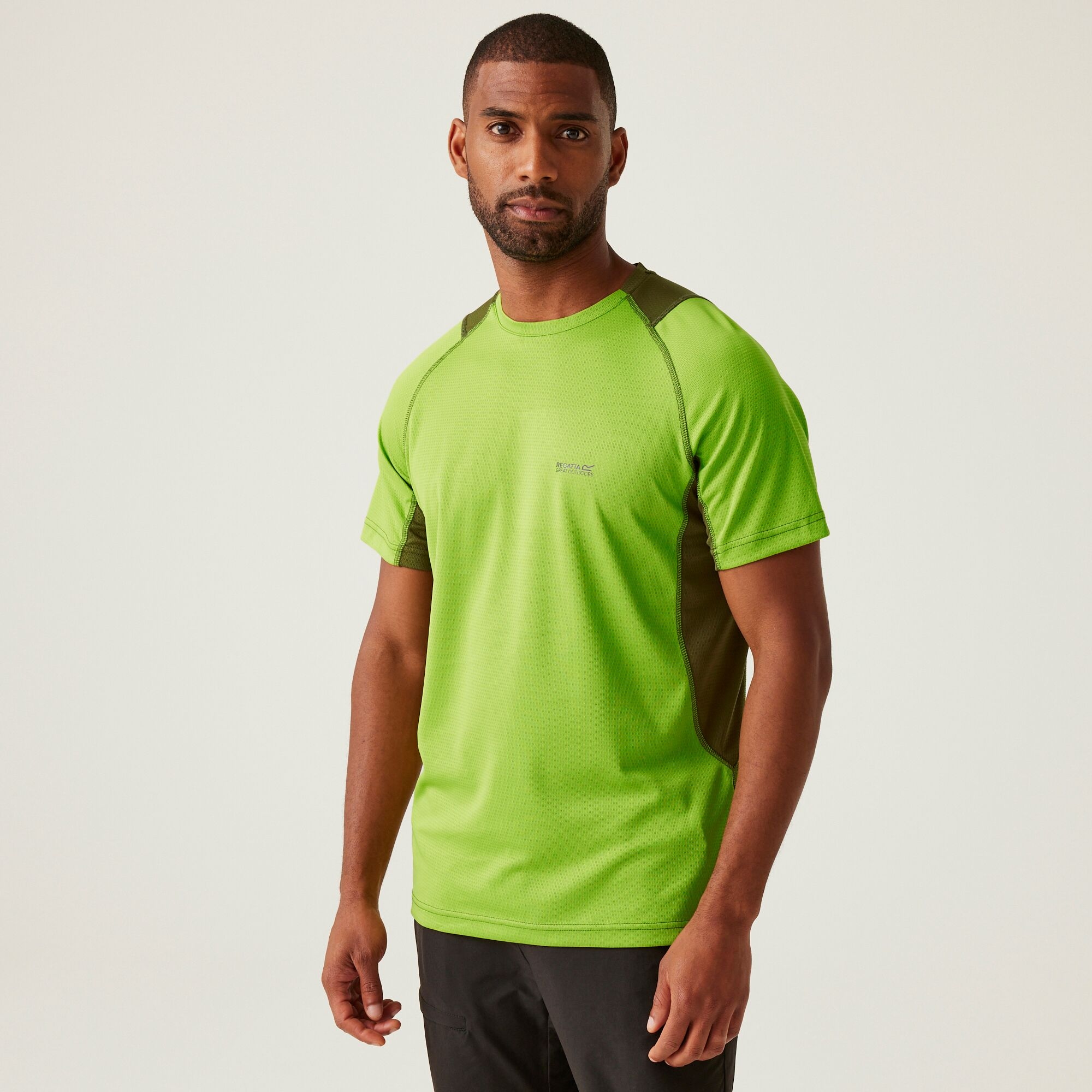 Regatta Koszulka męska Virda IV Zielony