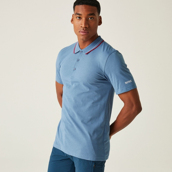 Men's Forley Polo Shirt Coronet Blue 