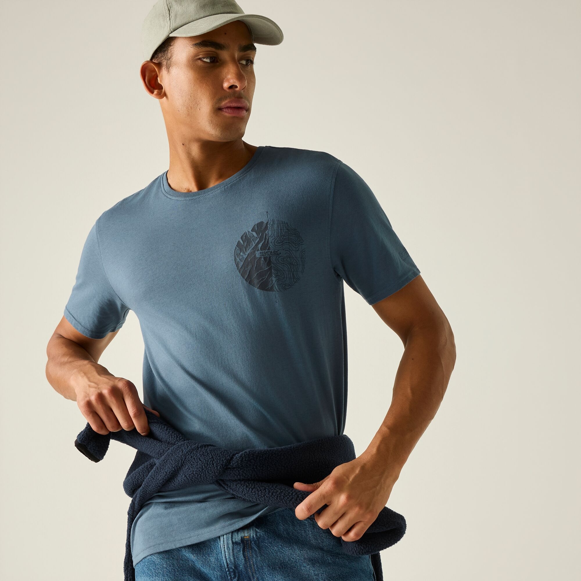 Regatta Men's Cline Ix T-Shirt - Blue 4XL