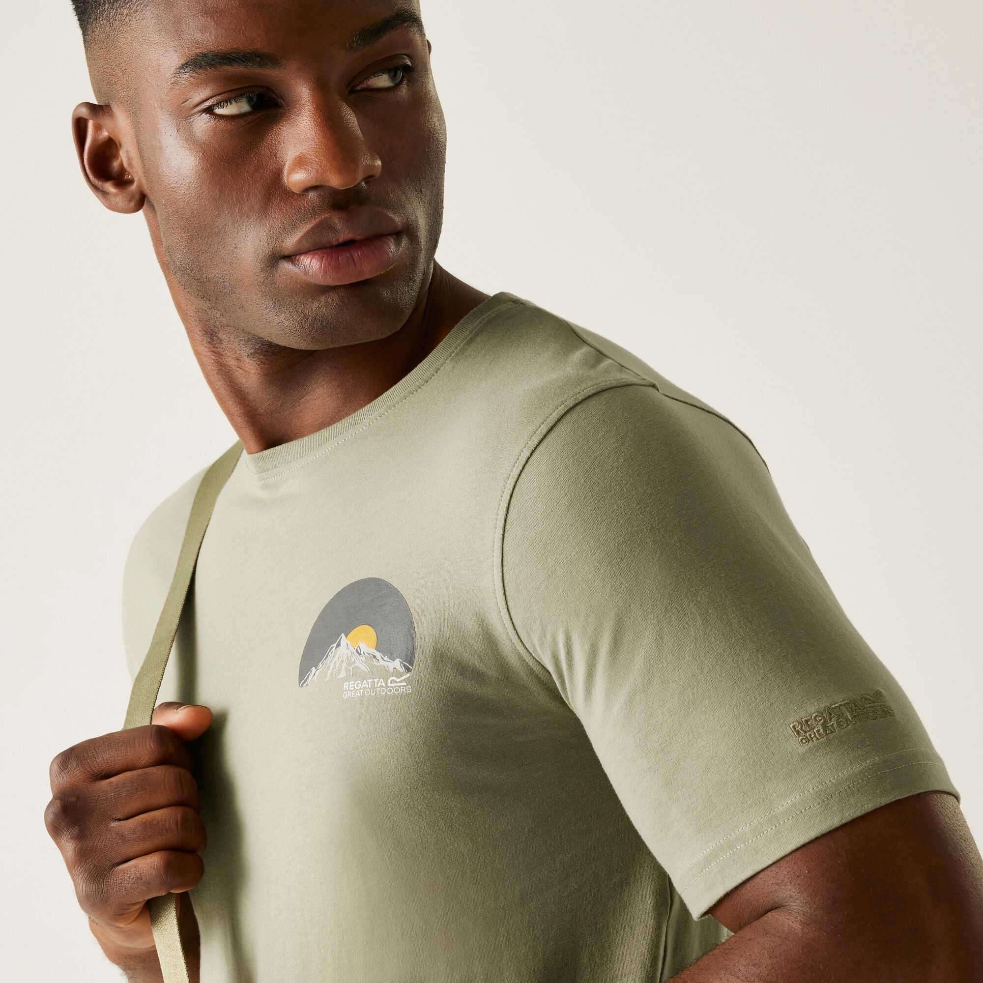 Regatta Koszulka męska Cline IX Brązowy