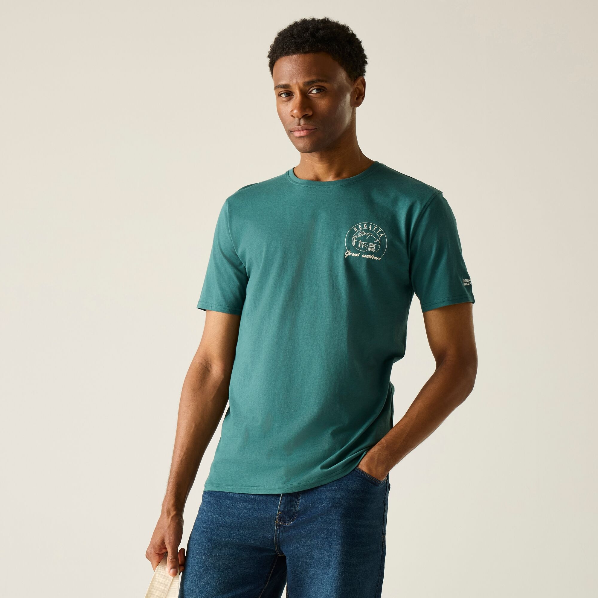 Regatta Men's Cline Ix T-Shirt - Green Xxl