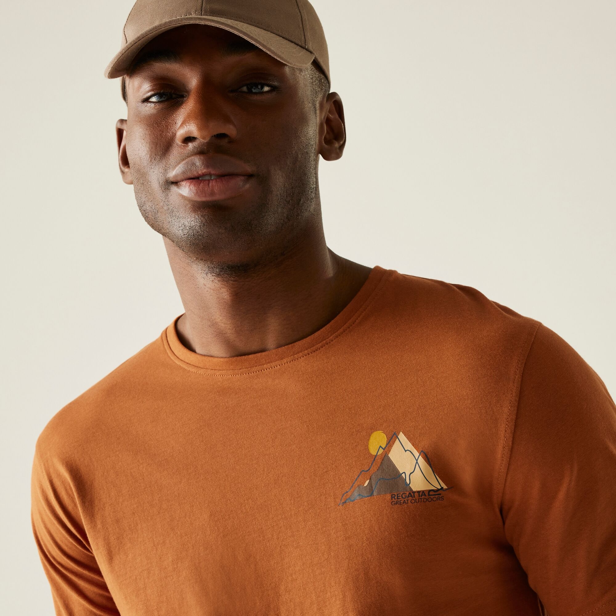 Regatta Men's Breathable Cline IX T-shirt Brown, Size: 3XL
