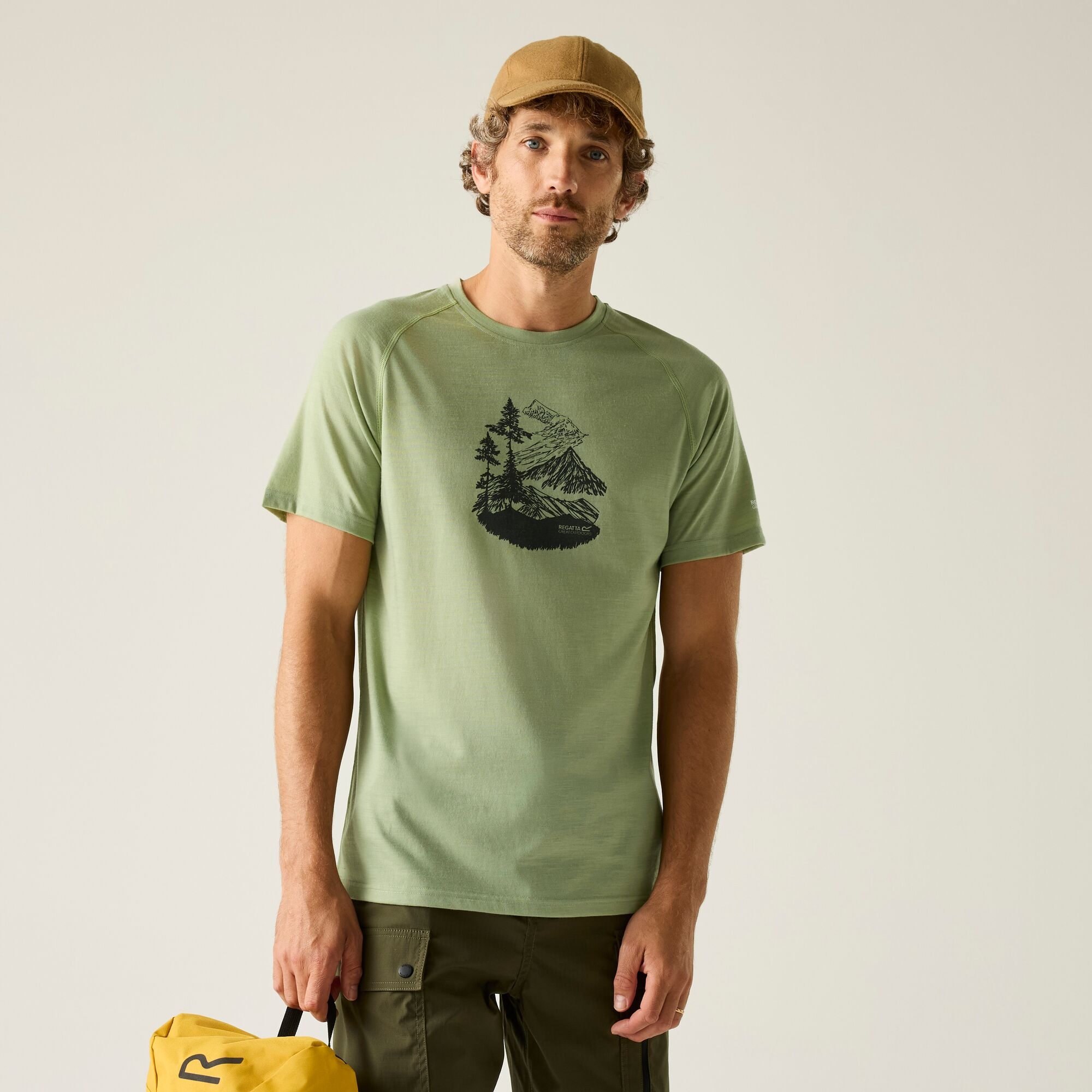 Regatta Koszulka męska Escade Zielony