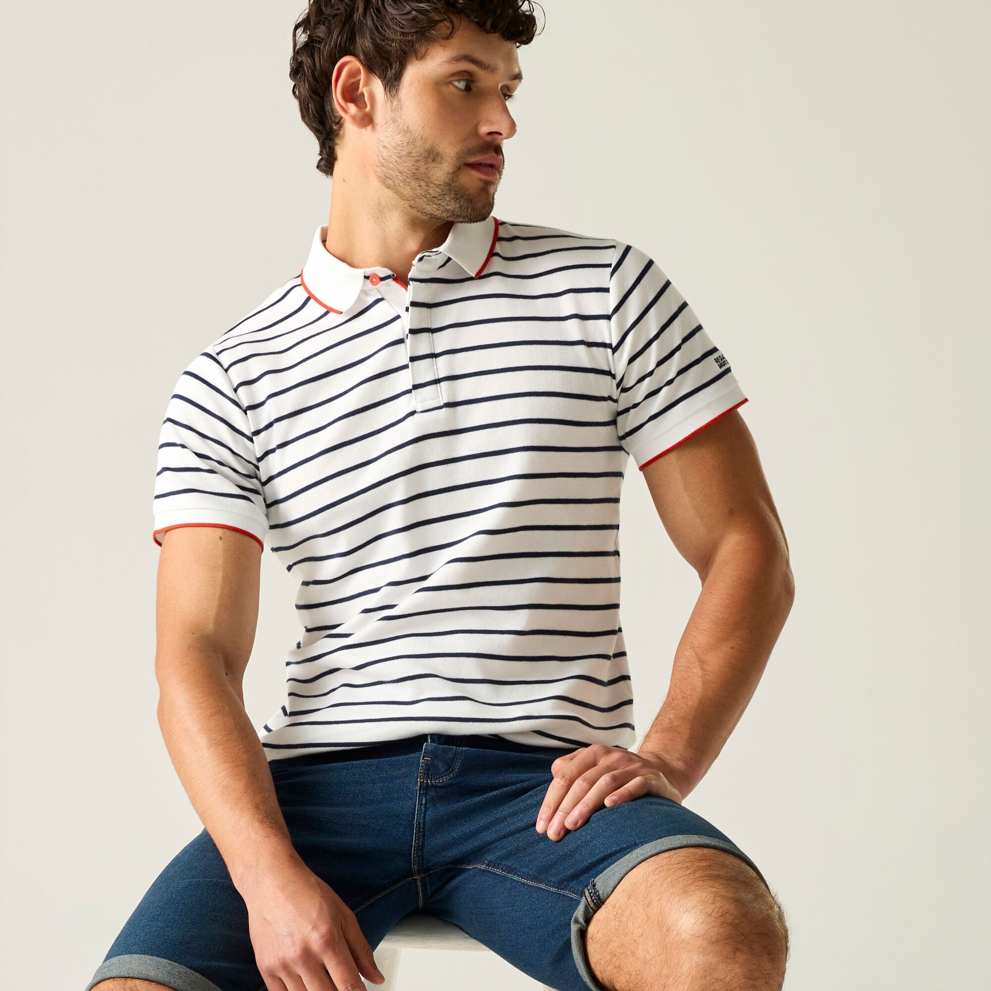 Regatta Tiver Polo Shirt Size: Xl Men's White