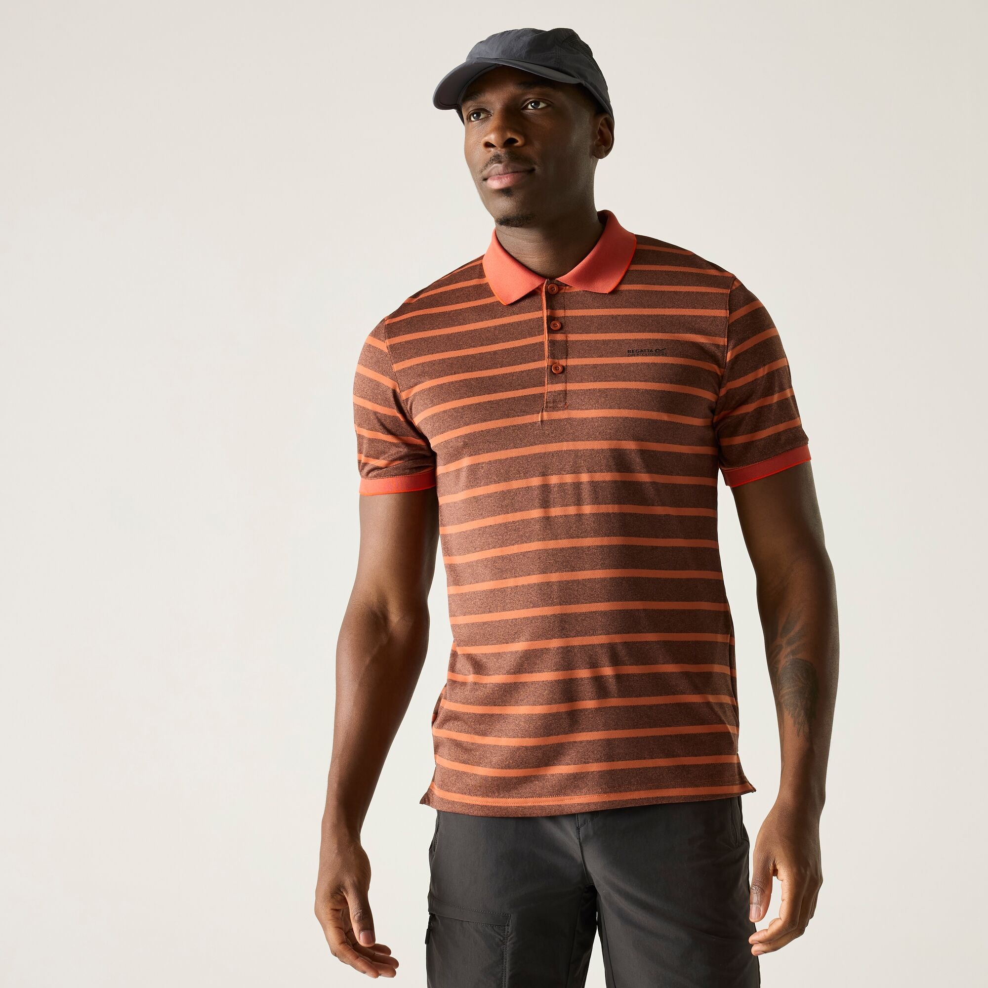 Regatta   Koszulka męska polo Kildra Czerwony