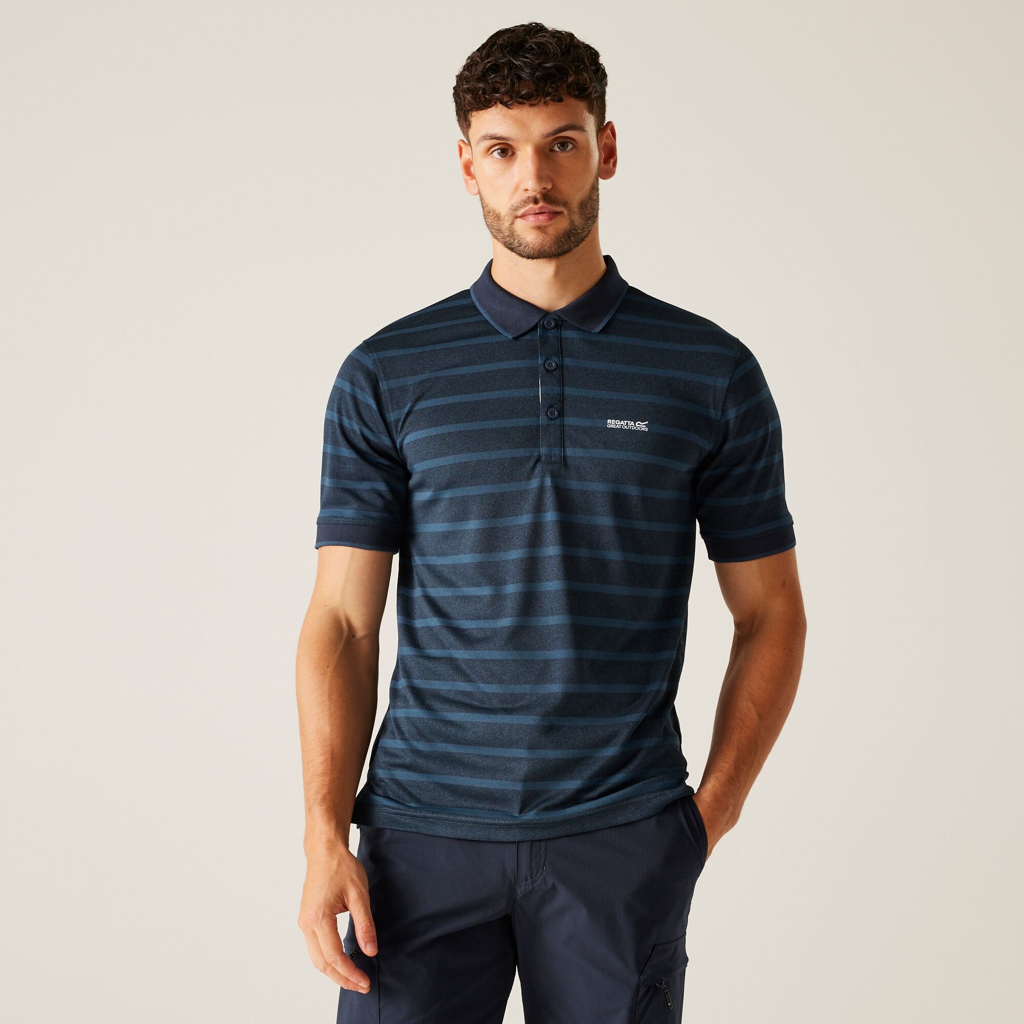 Regatta Koszulka męska polo Kildra Multikolor