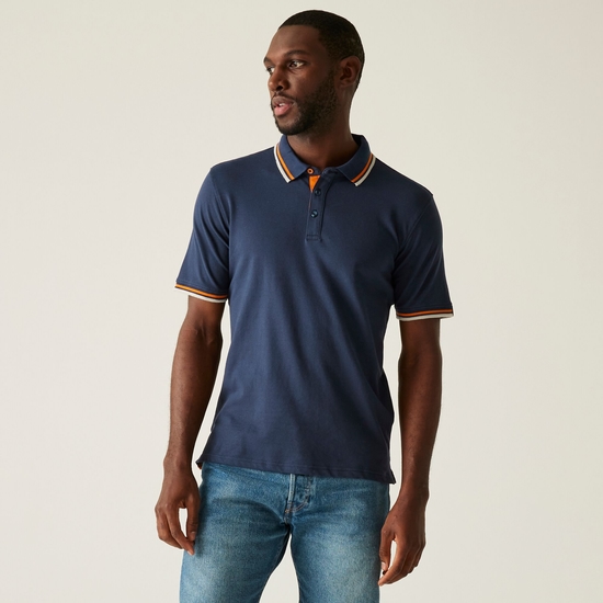 Men's Adryan Polo Shirt Navy