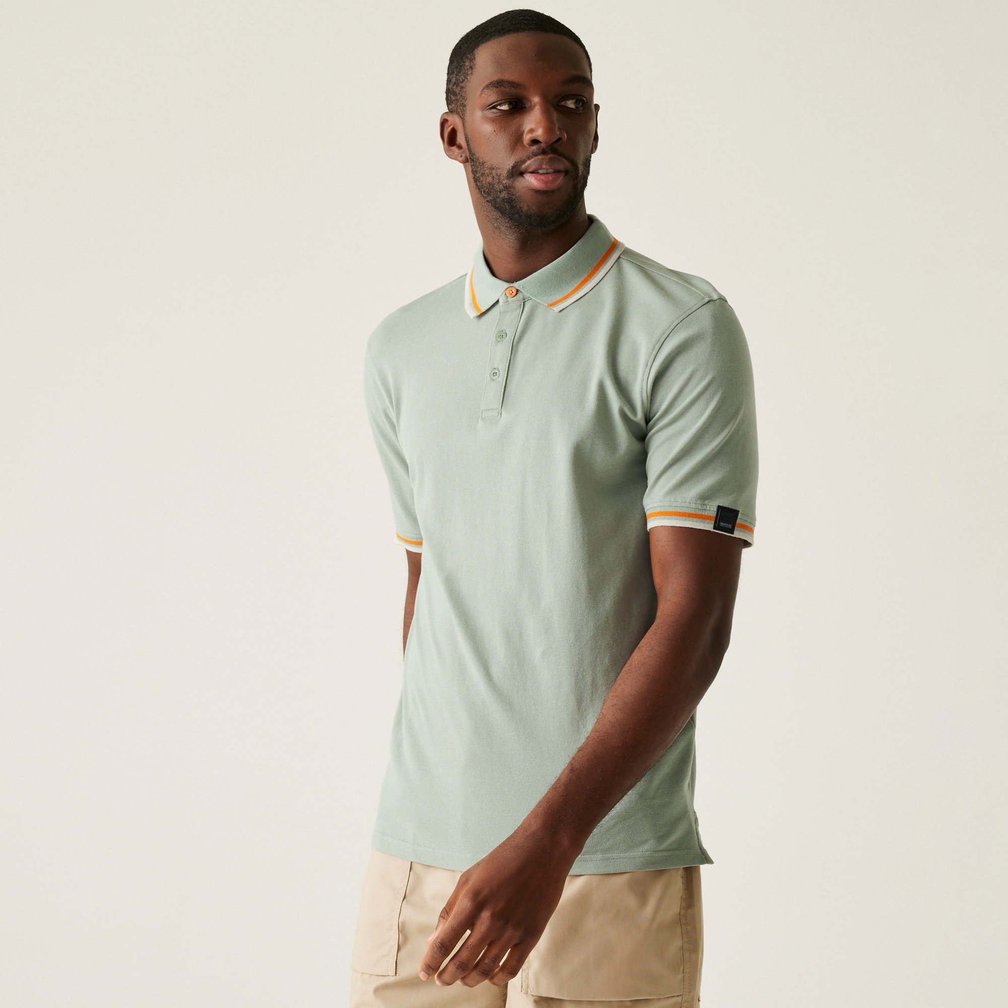 Regatta Regatta Koszulka męska polo Adryan Szary