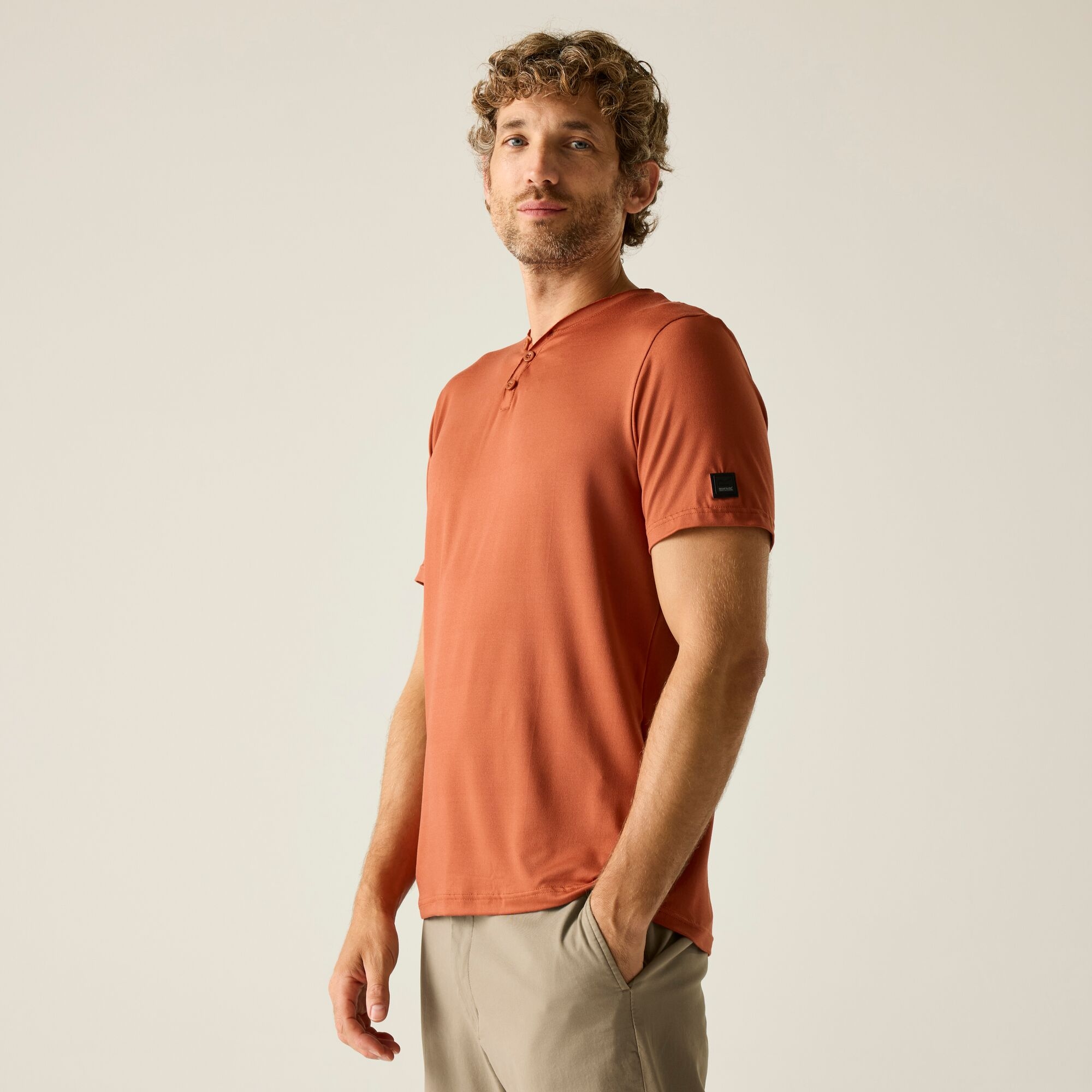 Regatta Regatta Koszulka męska Dewi Czerwony