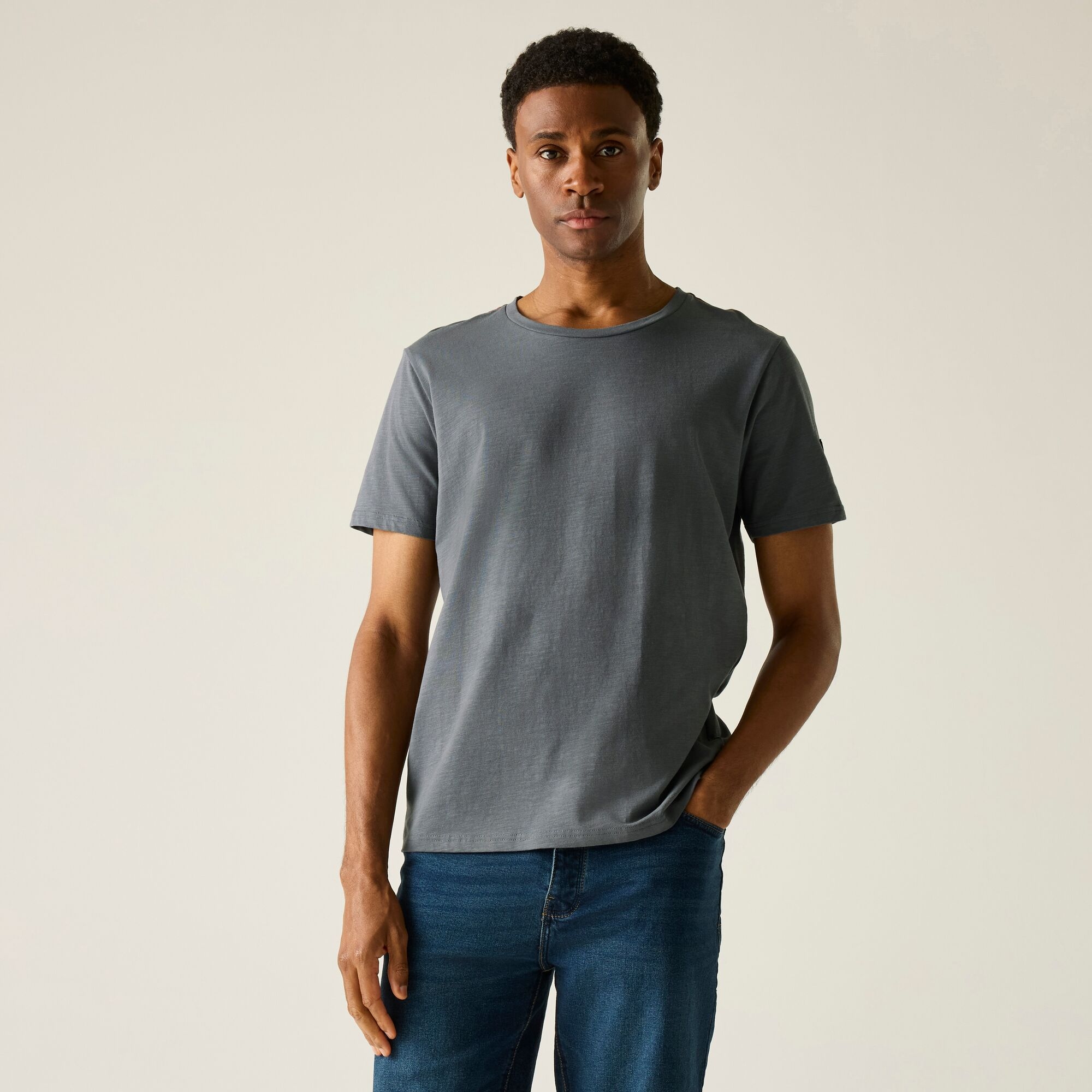 Regatta   Koszulka męska Finlo Szary