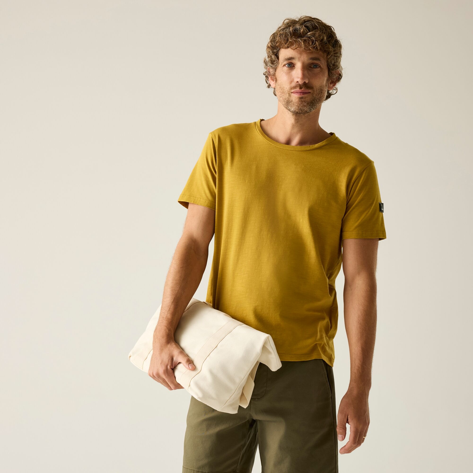 Regatta Regatta Koszulka męska Finlo Brązowy