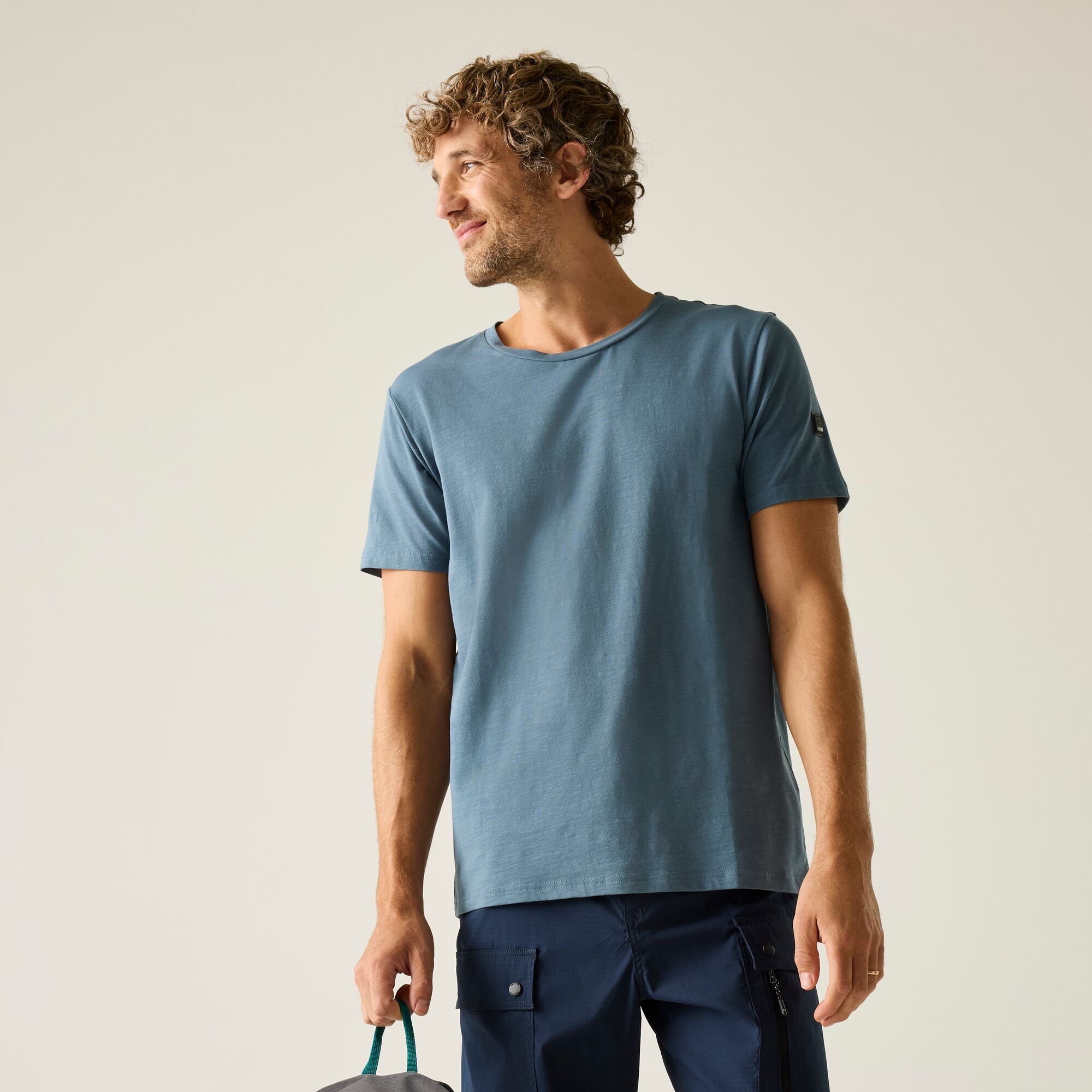 Regatta   Koszulka męska Finlo Niebieski