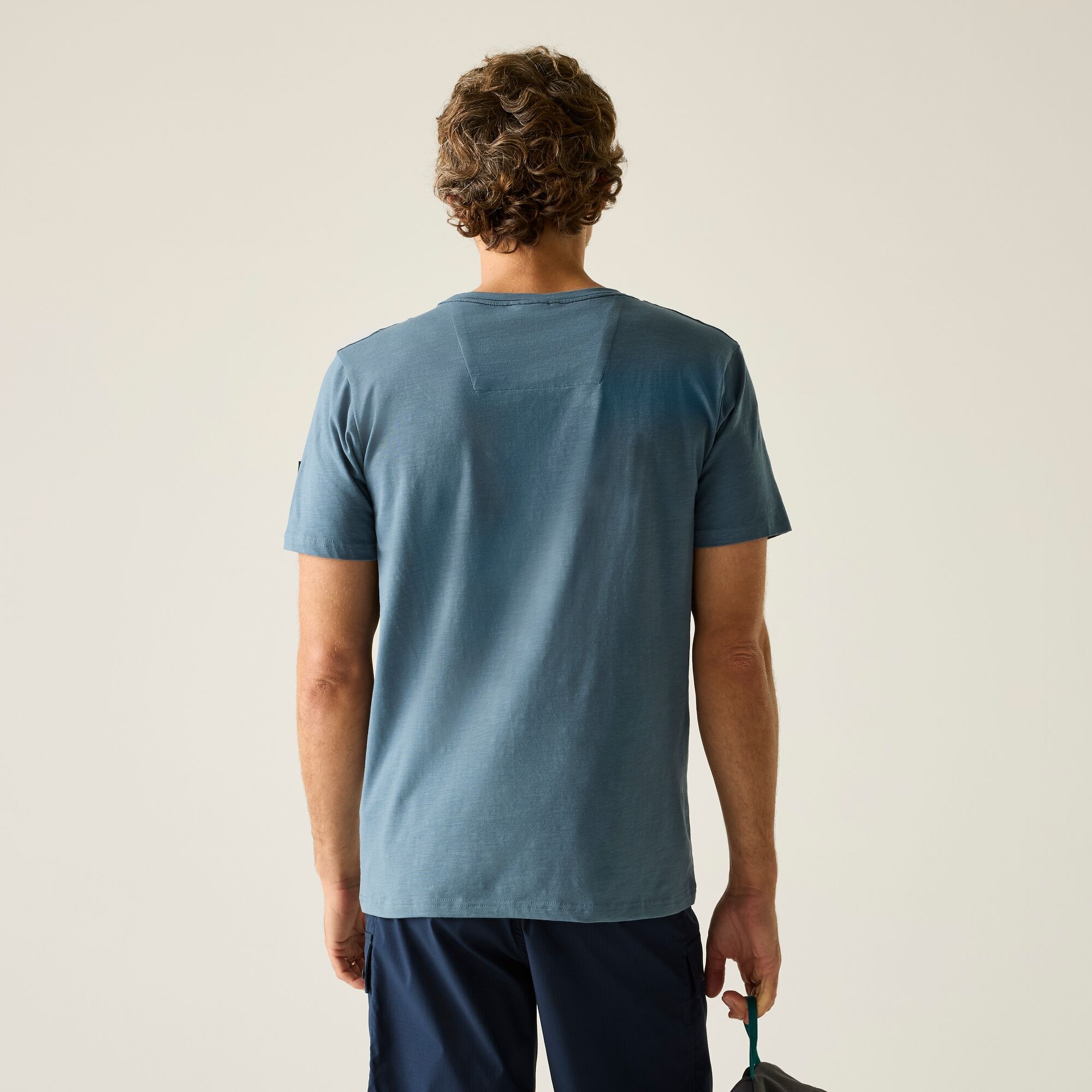 Regatta   Koszulka męska Finlo Niebieski