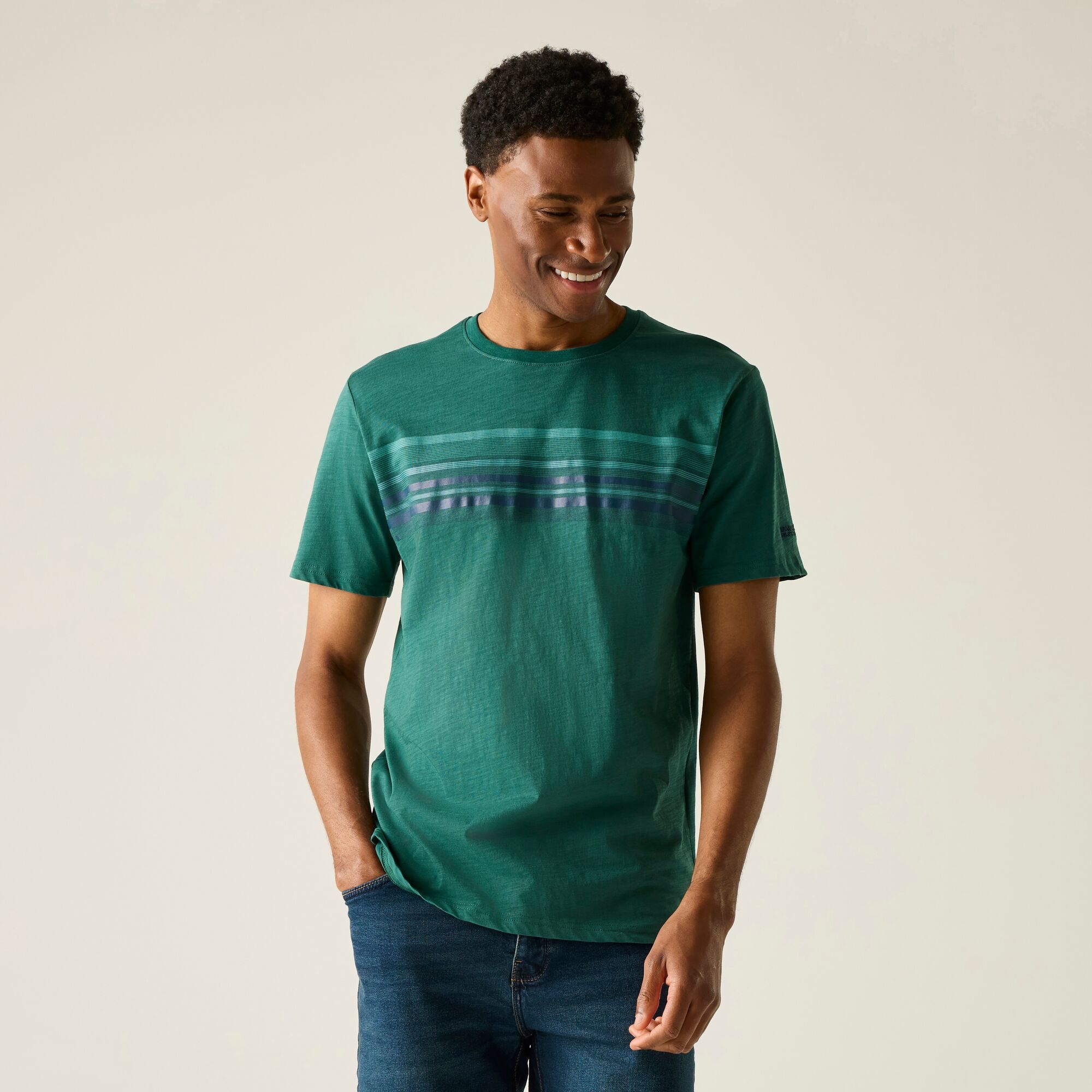 Regatta Koszulka męska Rendro Zielony