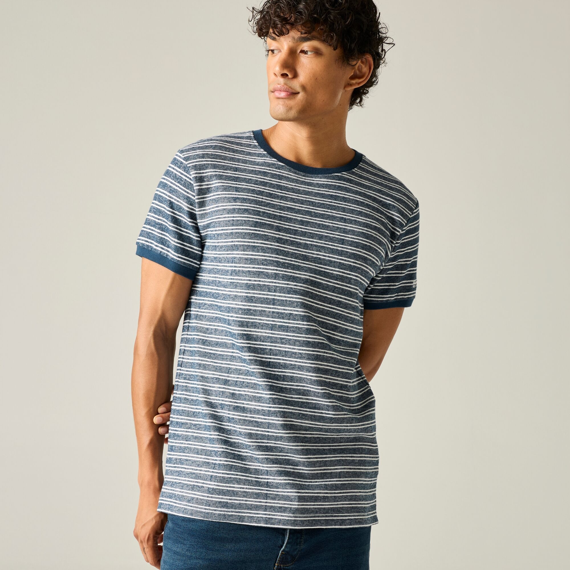Regatta Men's Benlin T-Shirt - Blue Medium