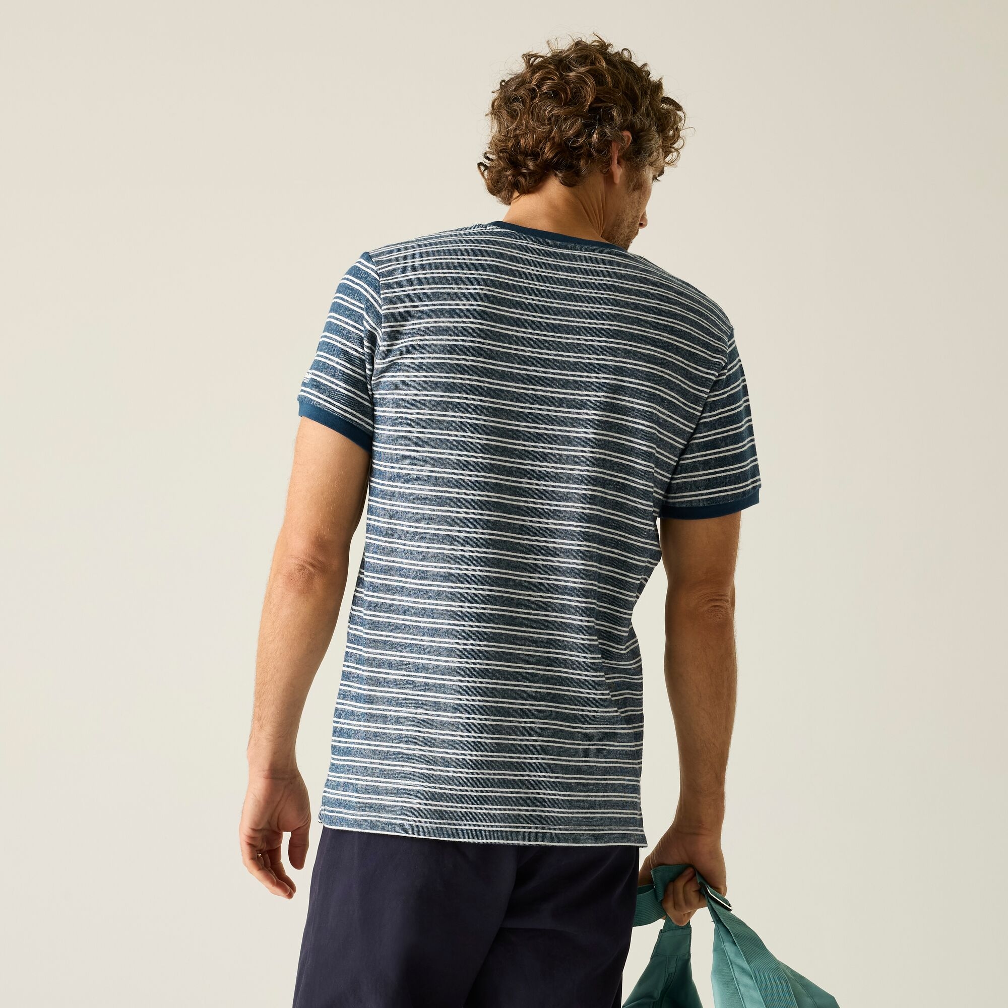 Regatta   Koszulka męska Benlin Niebieski