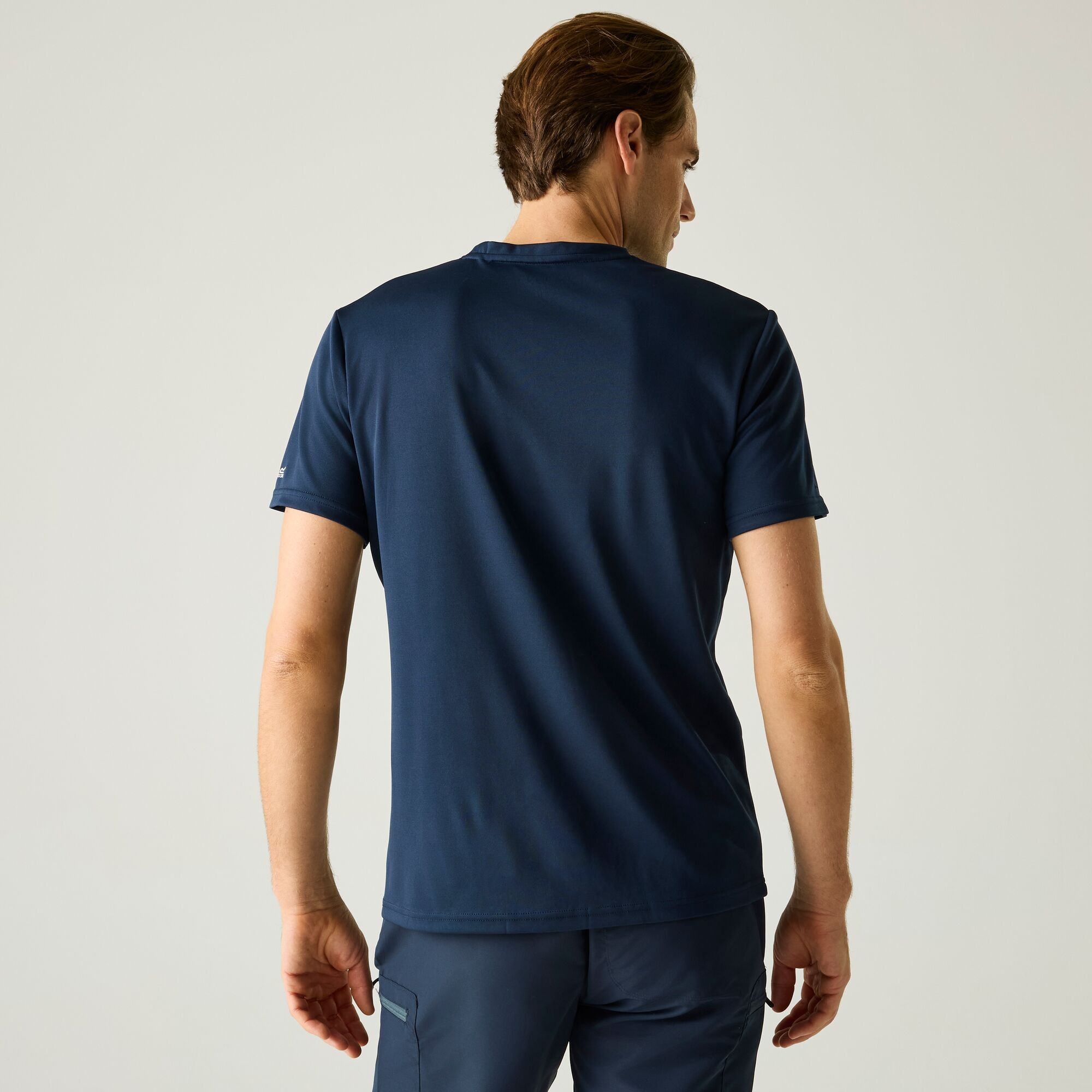 Regatta   Koszulka męska Fingal Graphic Niebieski