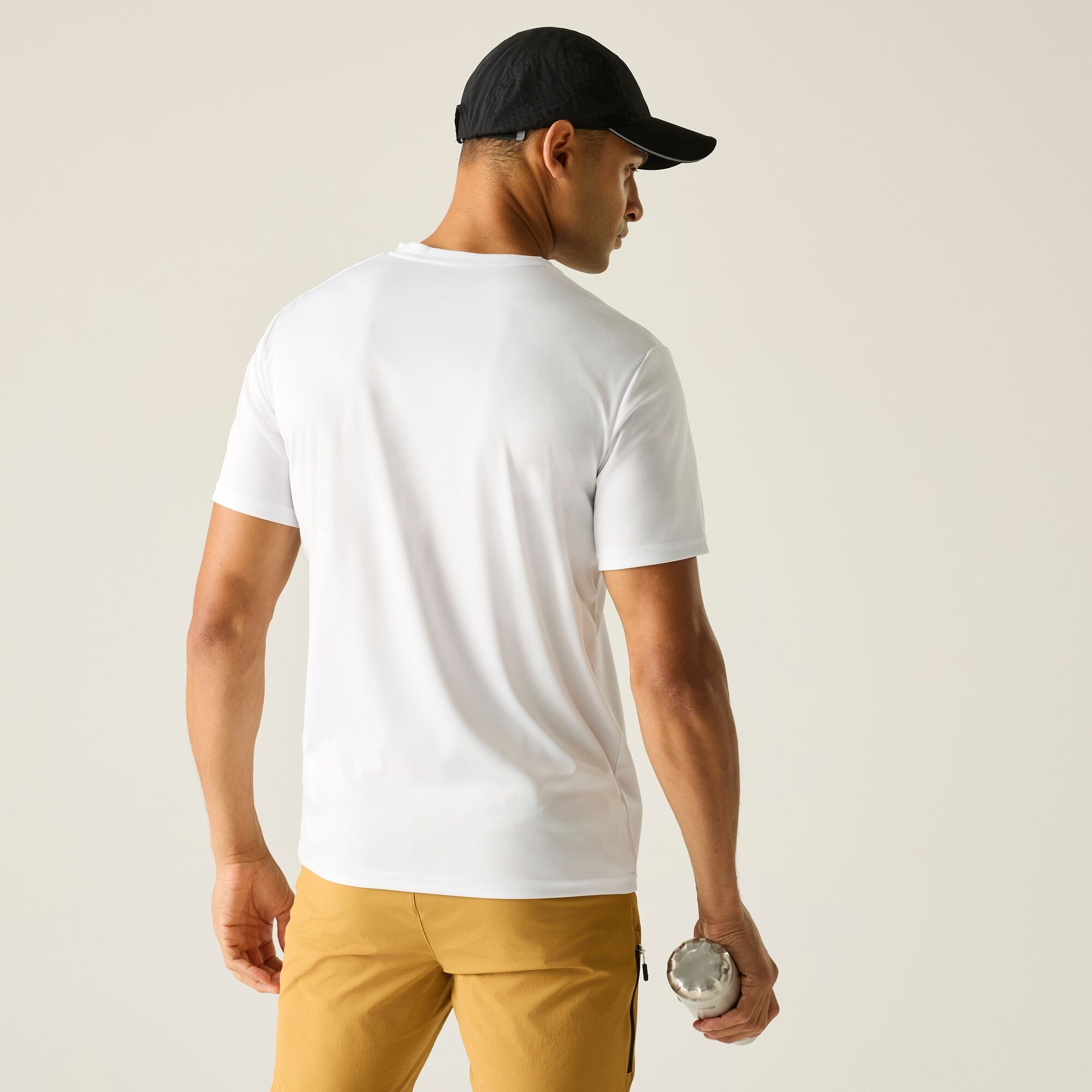 Regatta   Koszulka męska Fingal Graphic Biały