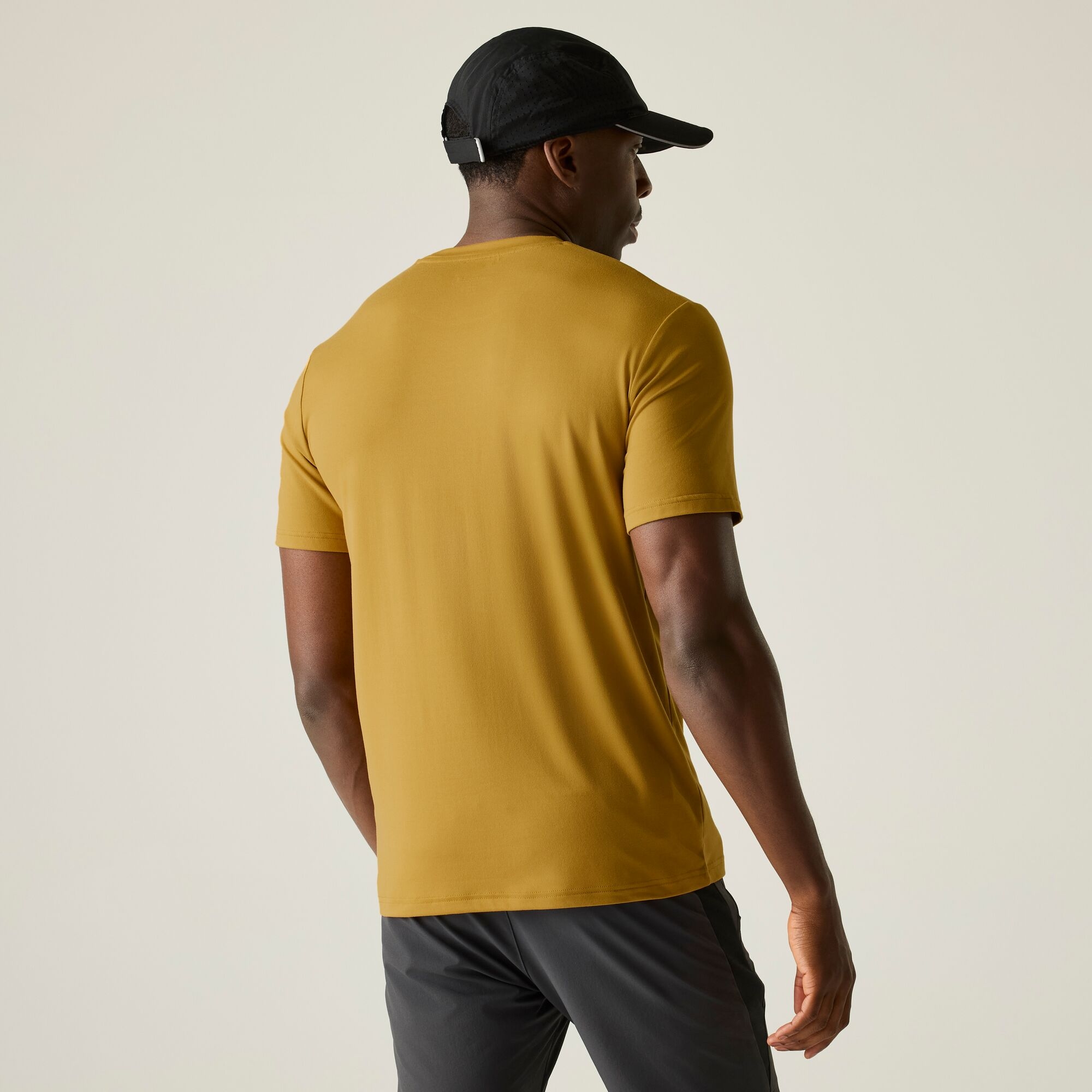 Regatta Regatta Koszulka męska Fingal Stretch Graphic Brązowy