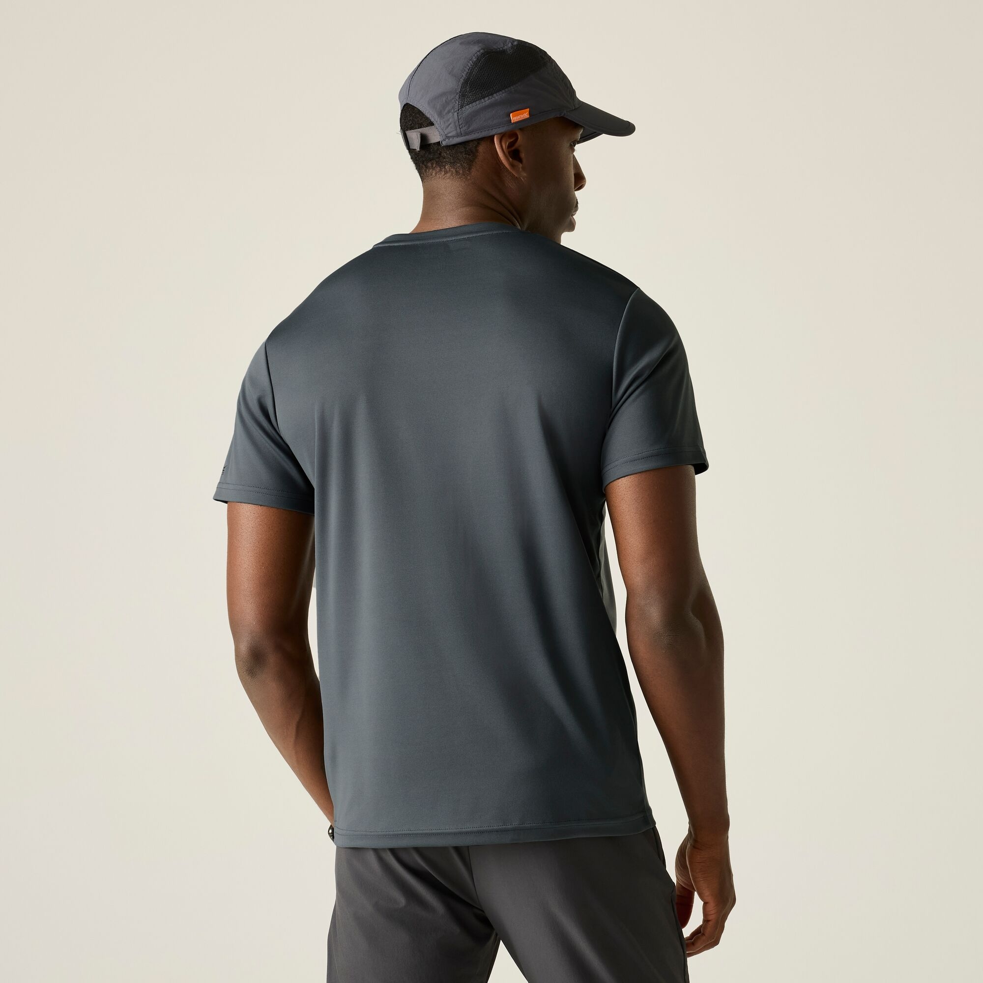 Regatta   Koszulka męska Fingal Slogan Szary