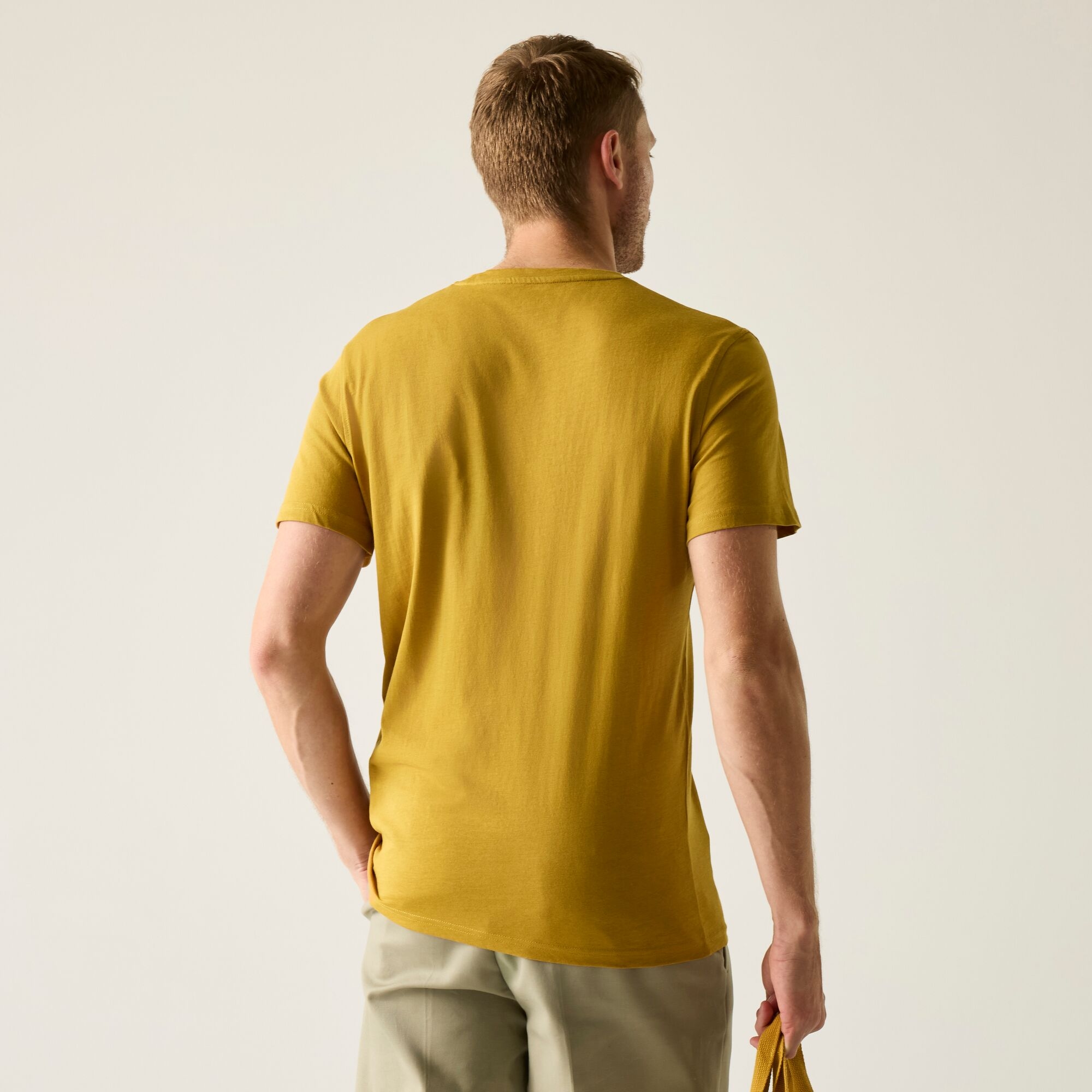 Regatta Regatta Koszulka męska Breezed Graphic Brązowy