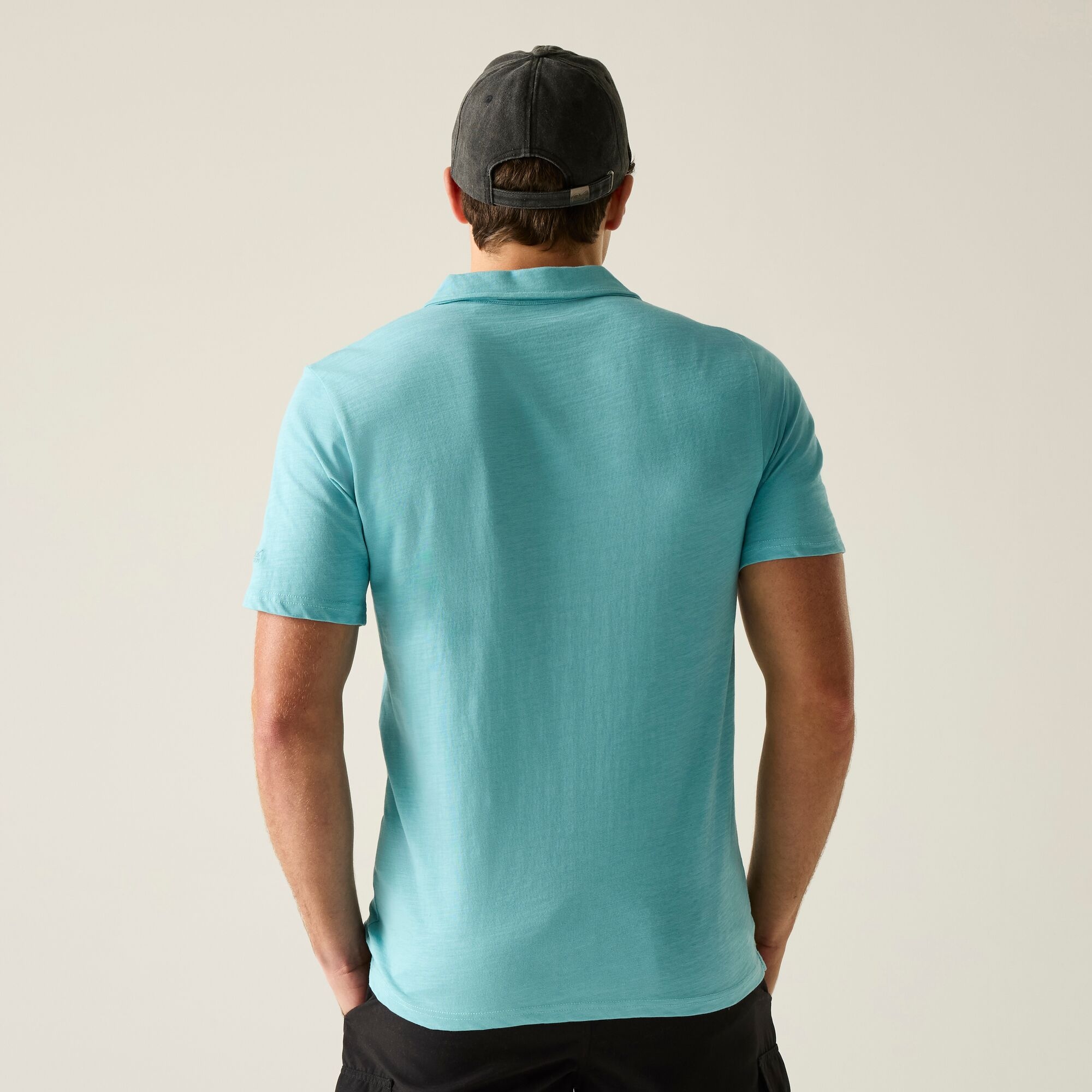 Regatta Koszulka męska polo Hadvo Niebieski