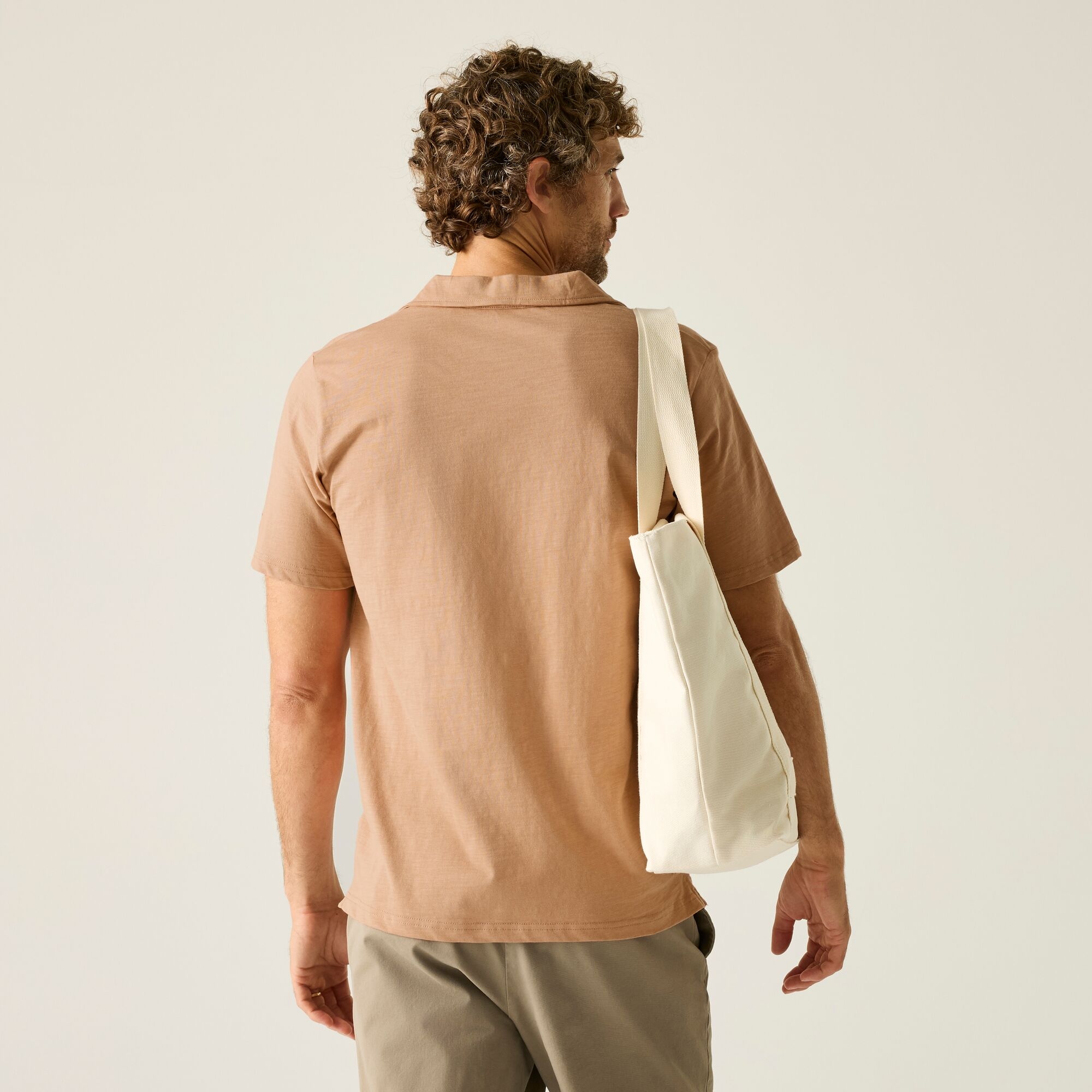 Regatta Koszulka męska polo Hadvo Różowy