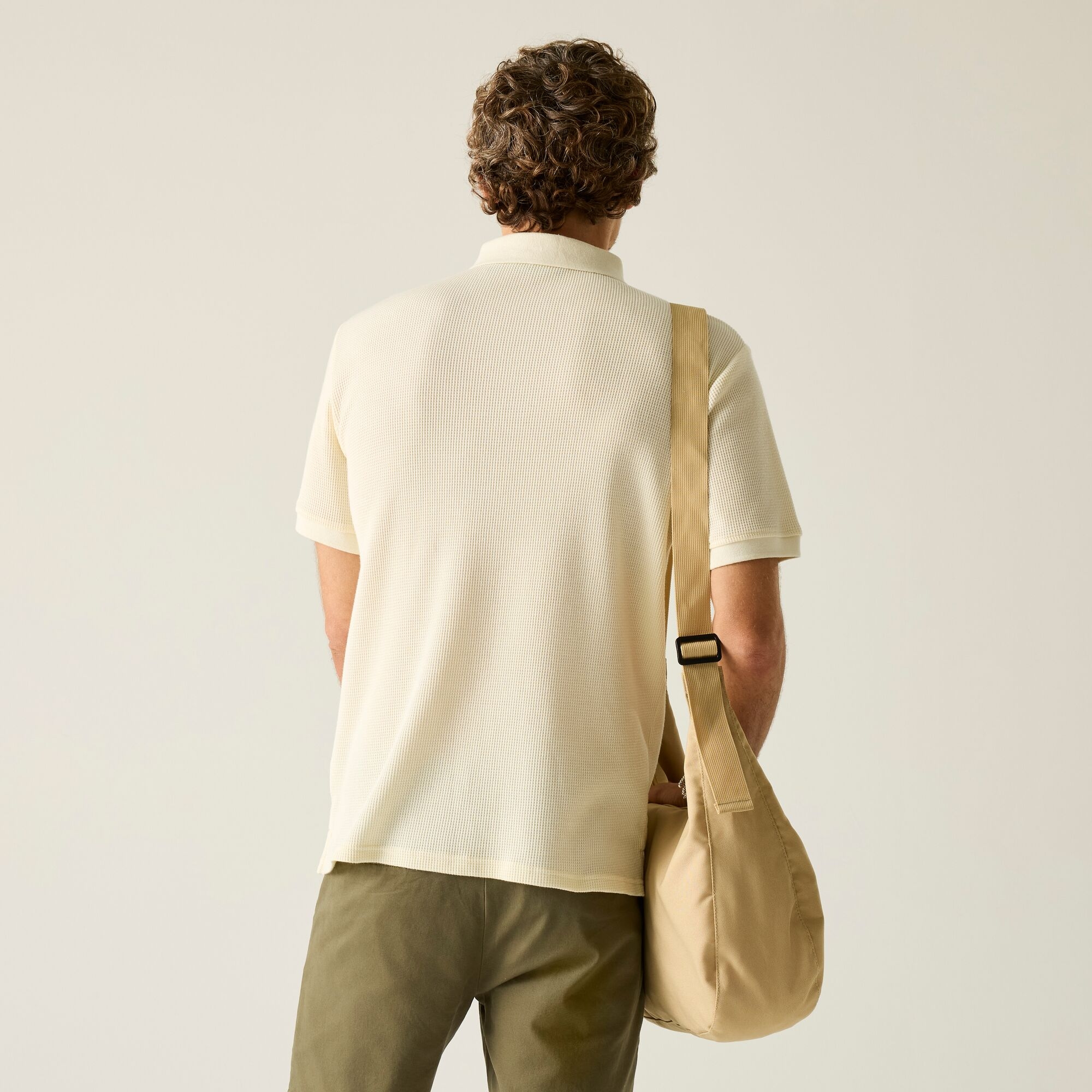 Regatta   Koszulka męska polo Adino Beżowe