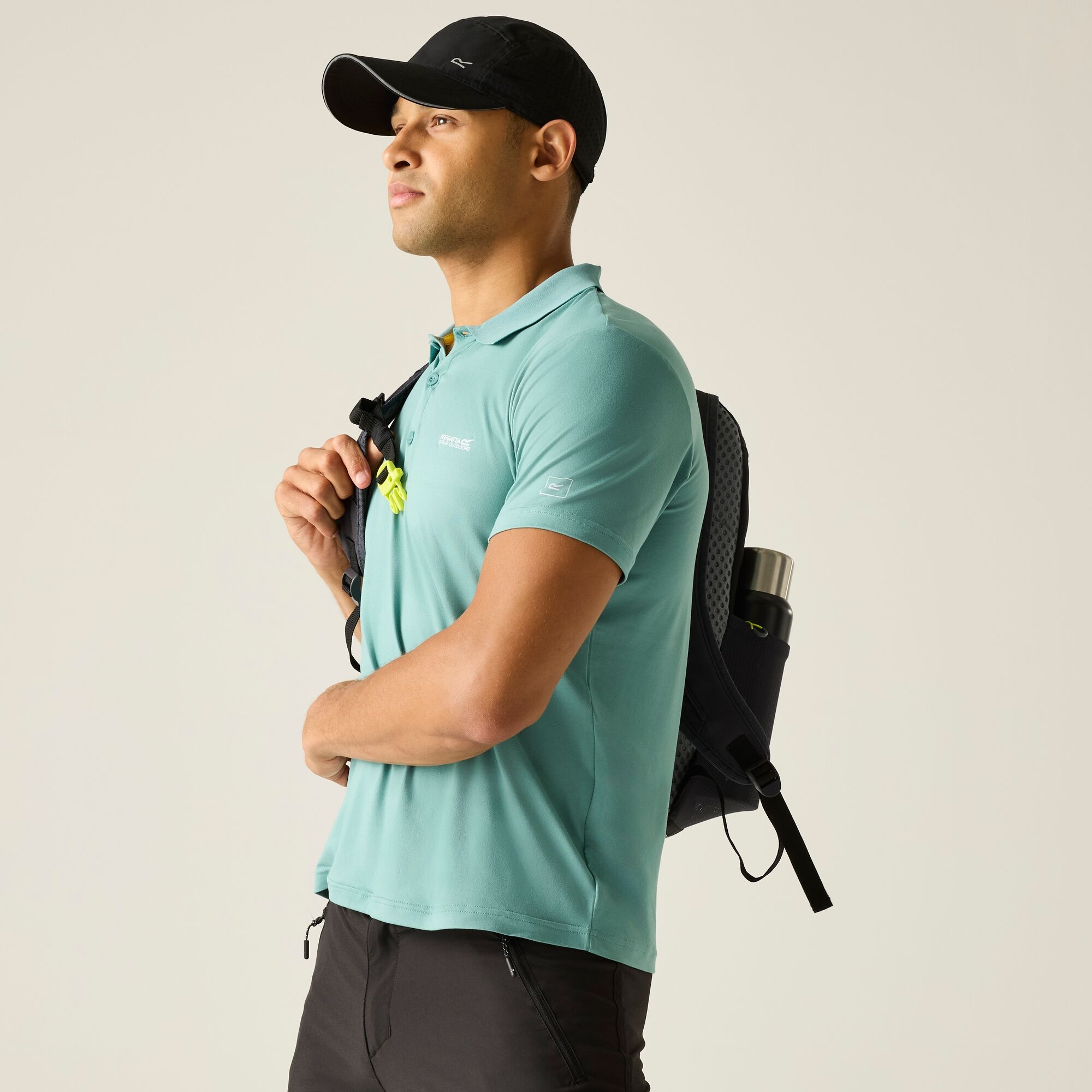 Regatta Koszulka męska polo Maverik Stretch Zielony