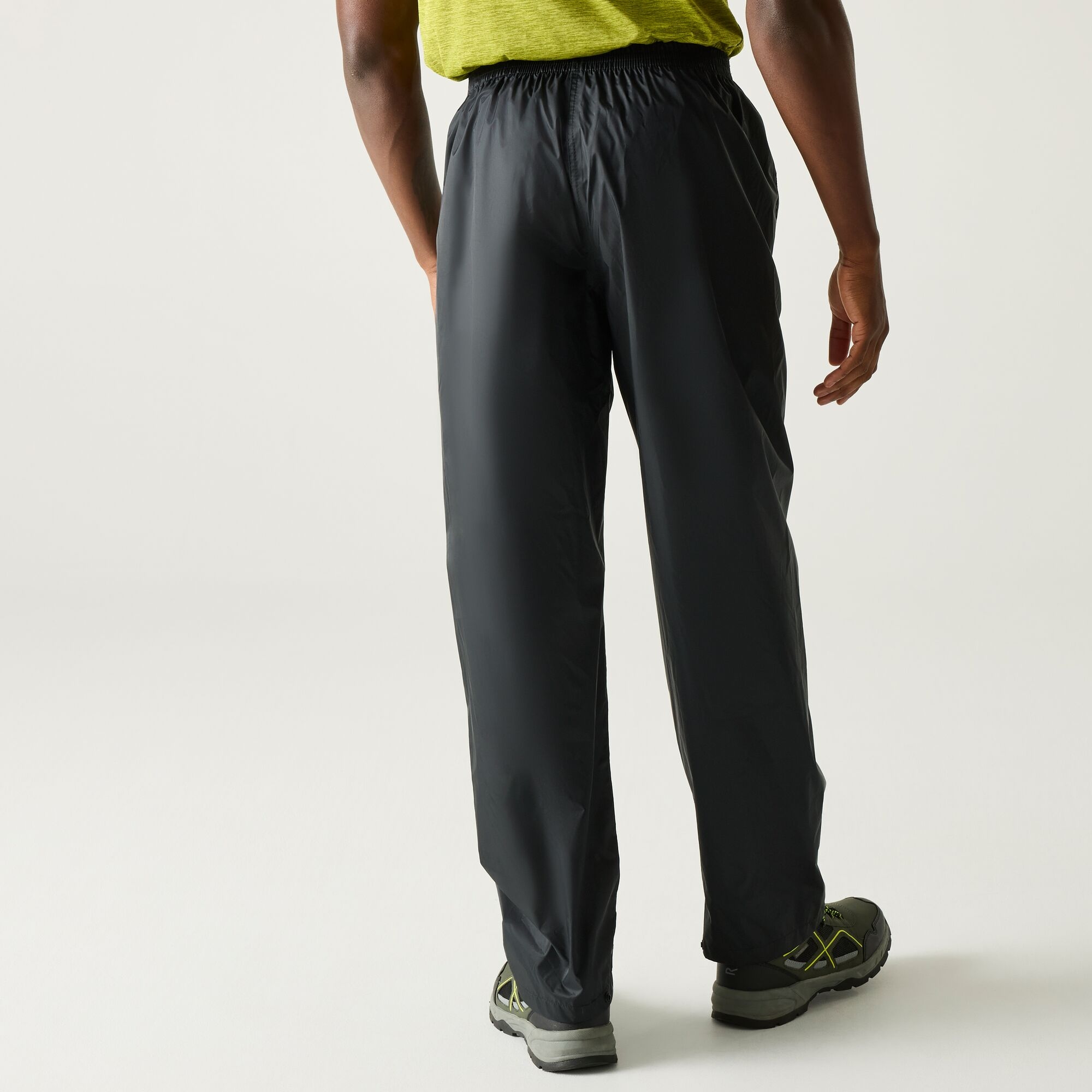 Regatta Regatta Spodnie męskie przeciwdeszczowe + worek Pack It Niebieski