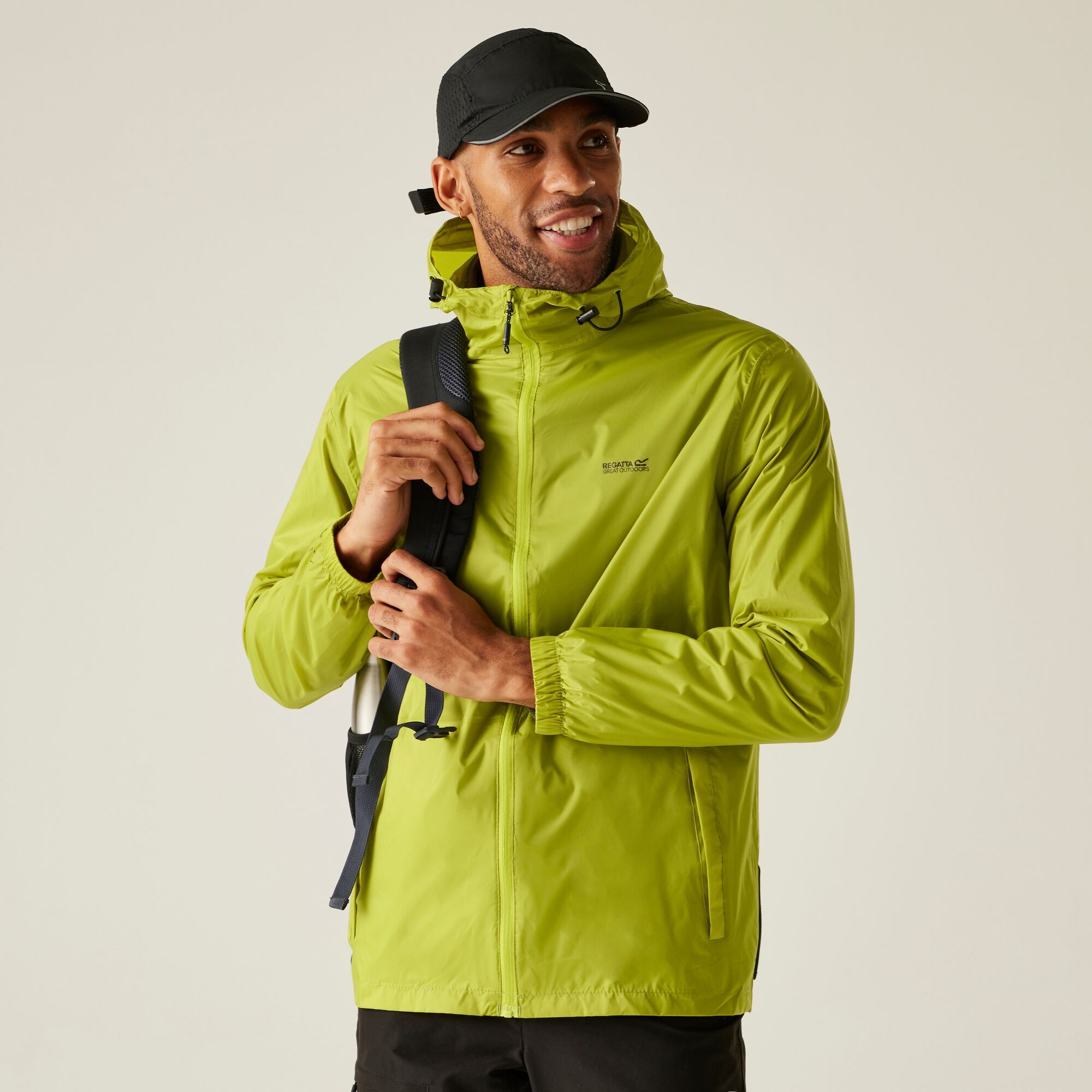 Regatta Men's Waterproof Pack-It Iii Jacket - Green Xxl