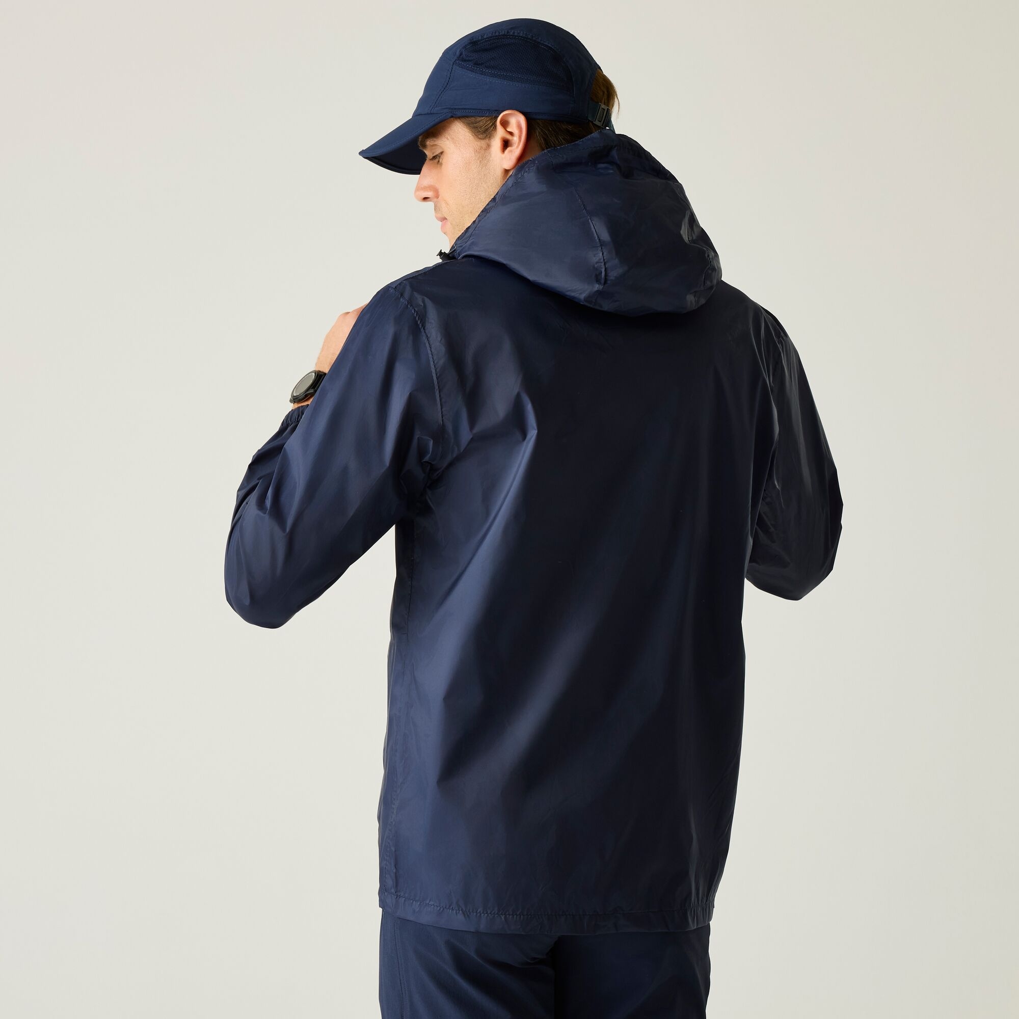 Regatta Regatta Męska kurtka wiosenna kieszonkowa Pack It III Niebieski