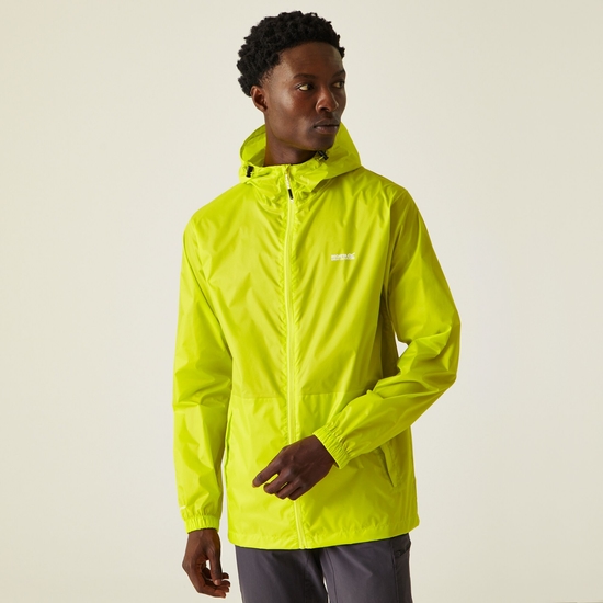 Men's Pack-It III Waterproof Jacket Citron Lime