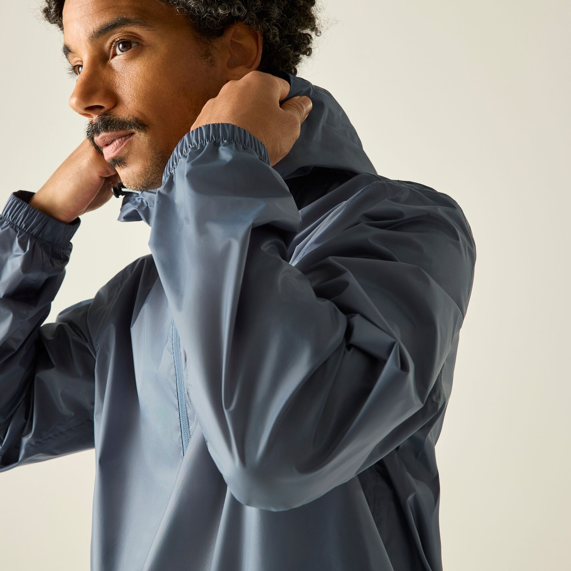 Regatta Męska kurtka wiosenna kieszonkowa Pack It III Niebieski