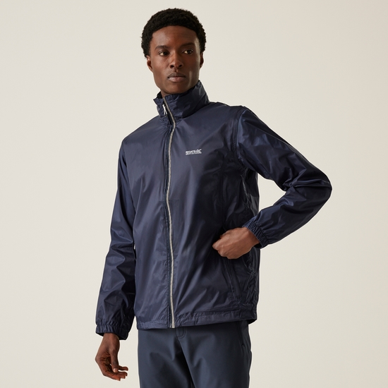 Men's Lyle IV Waterproof Packaway Jacket Navy 