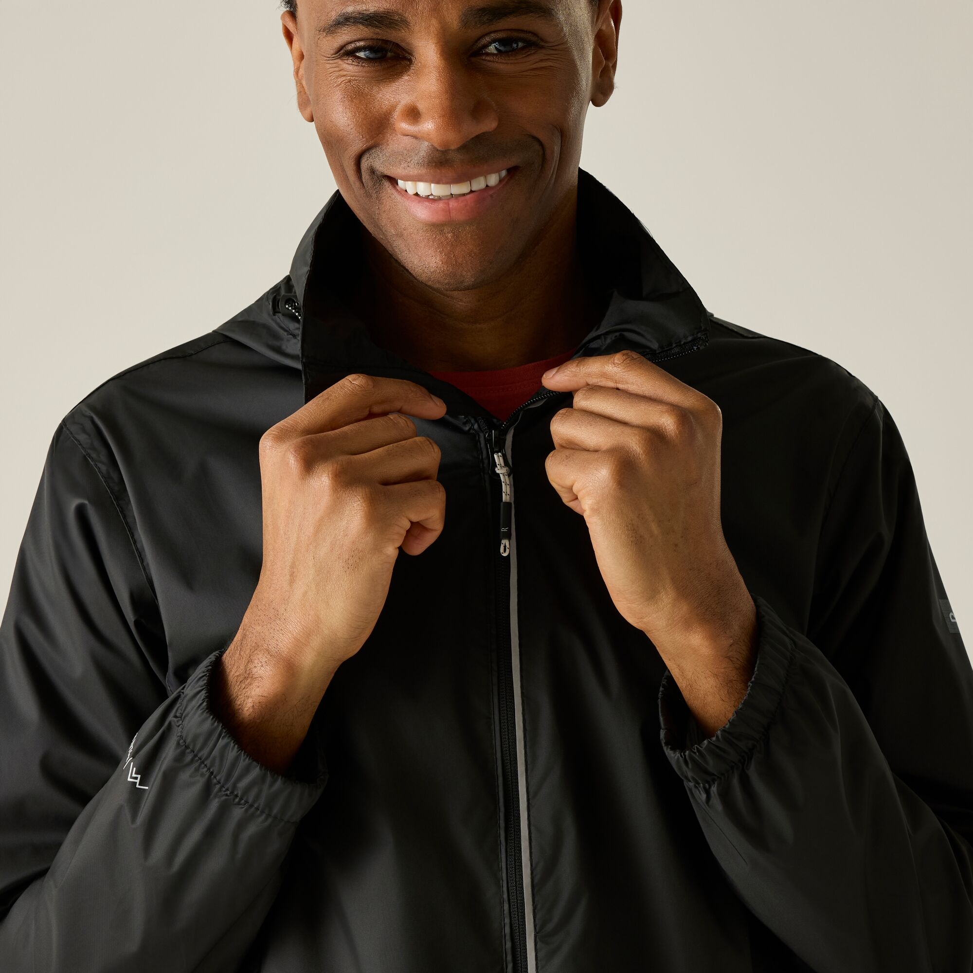 Regatta   Kurtka męska przeciwdeszczowa Lyle IV Czarny