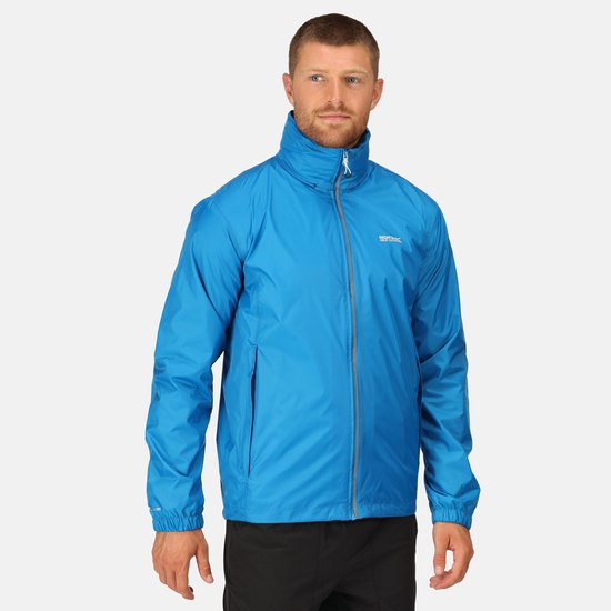 Men's Lyle IV Waterproof Packaway Jacket Indigo Blue 